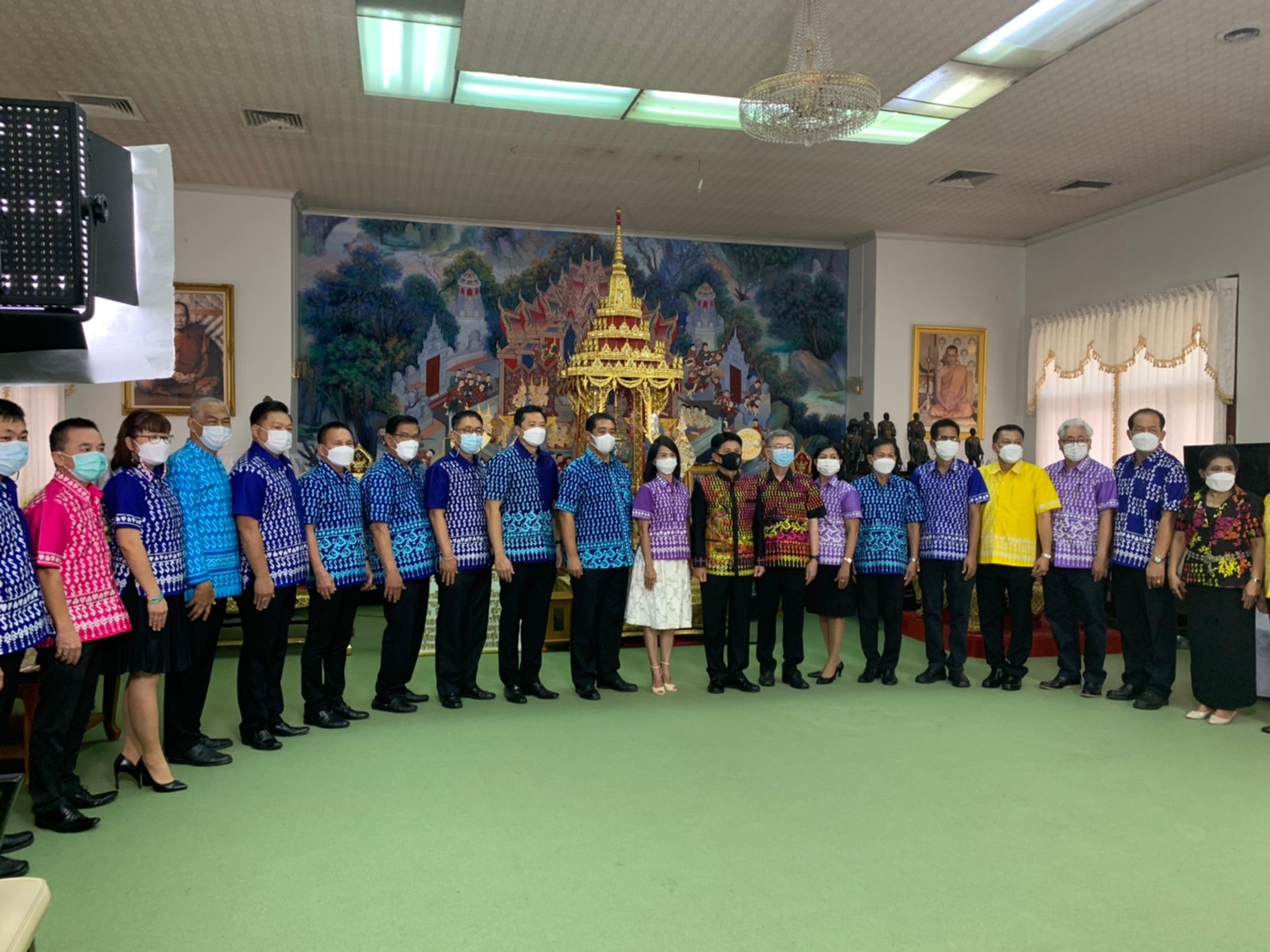 กิจกรรมเผยแพร่และประชาสัมพันธ์การสืบสานและต่อยอด “ผ้าลายขอเจ้าฟ้าสิริวัณณวรีฯ”