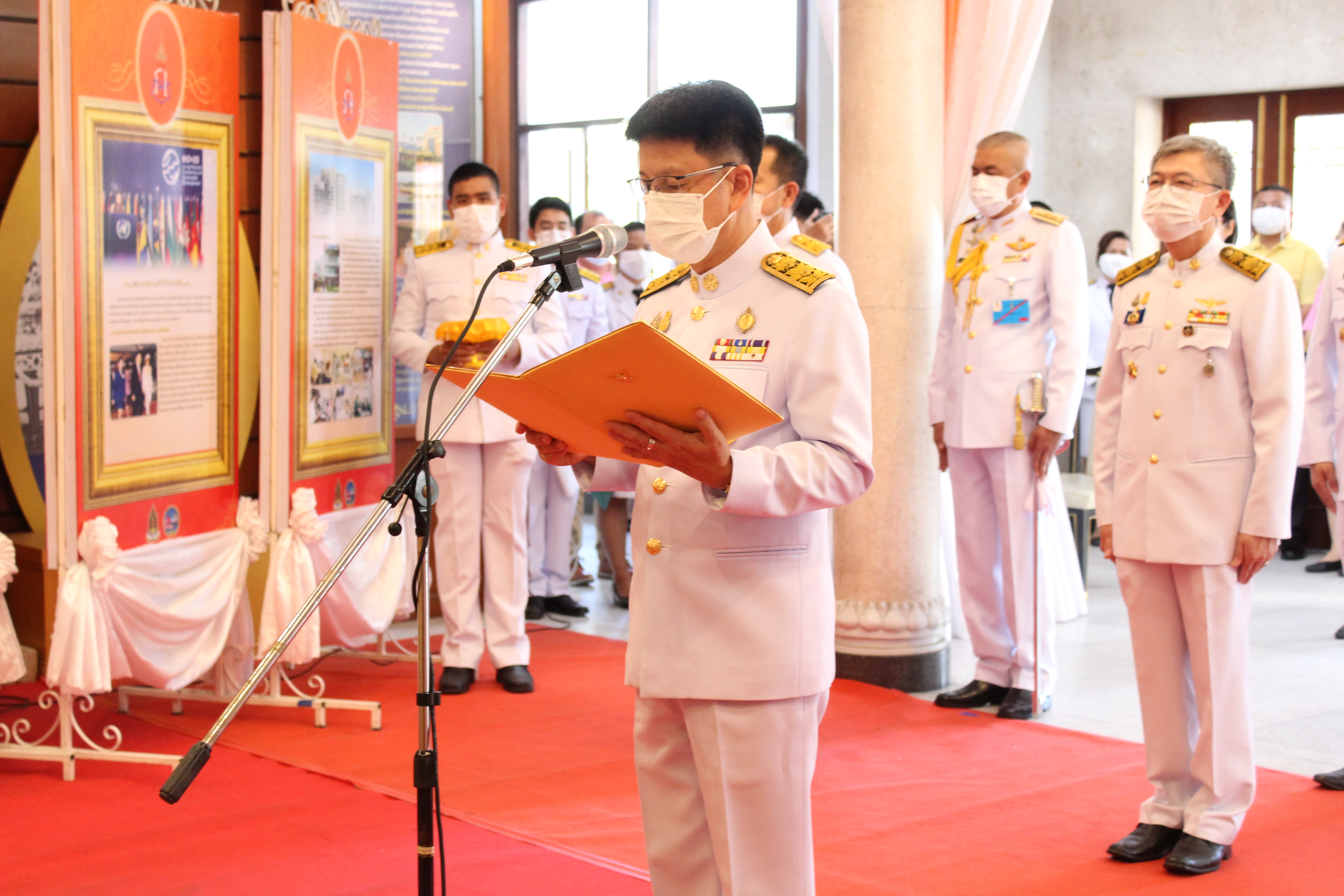 พิธีถวายพระพรชัยมงคลเนื่องในวันคล้ายวันประสูติ สมเด็จพระเจ้าน้องนางเธอ เจ้าฟ้าจุฬาภรณวลัยลักษณ์ อัครราชกุมารี กรมพระศรีสวางควัฒน วรขัตติยราชนารี วันที่ 4 กรกฎาคม 2564