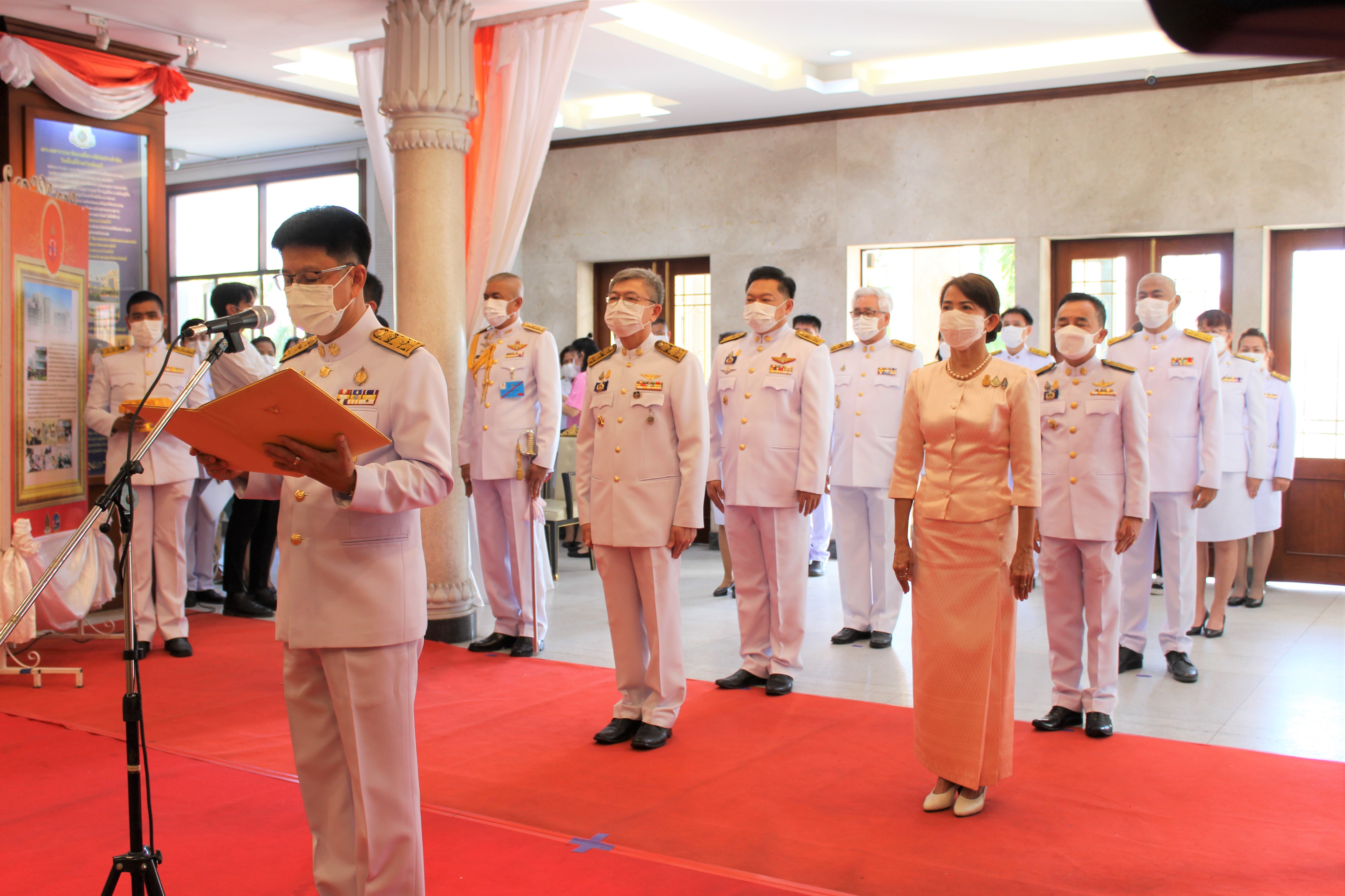 พิธีถวายพระพรชัยมงคลเนื่องในวันคล้ายวันประสูติ สมเด็จพระเจ้าน้องนางเธอ เจ้าฟ้าจุฬาภรณวลัยลักษณ์ อัครราชกุมารี กรมพระศรีสวางควัฒน วรขัตติยราชนารี วันที่ 4 กรกฎาคม 2564