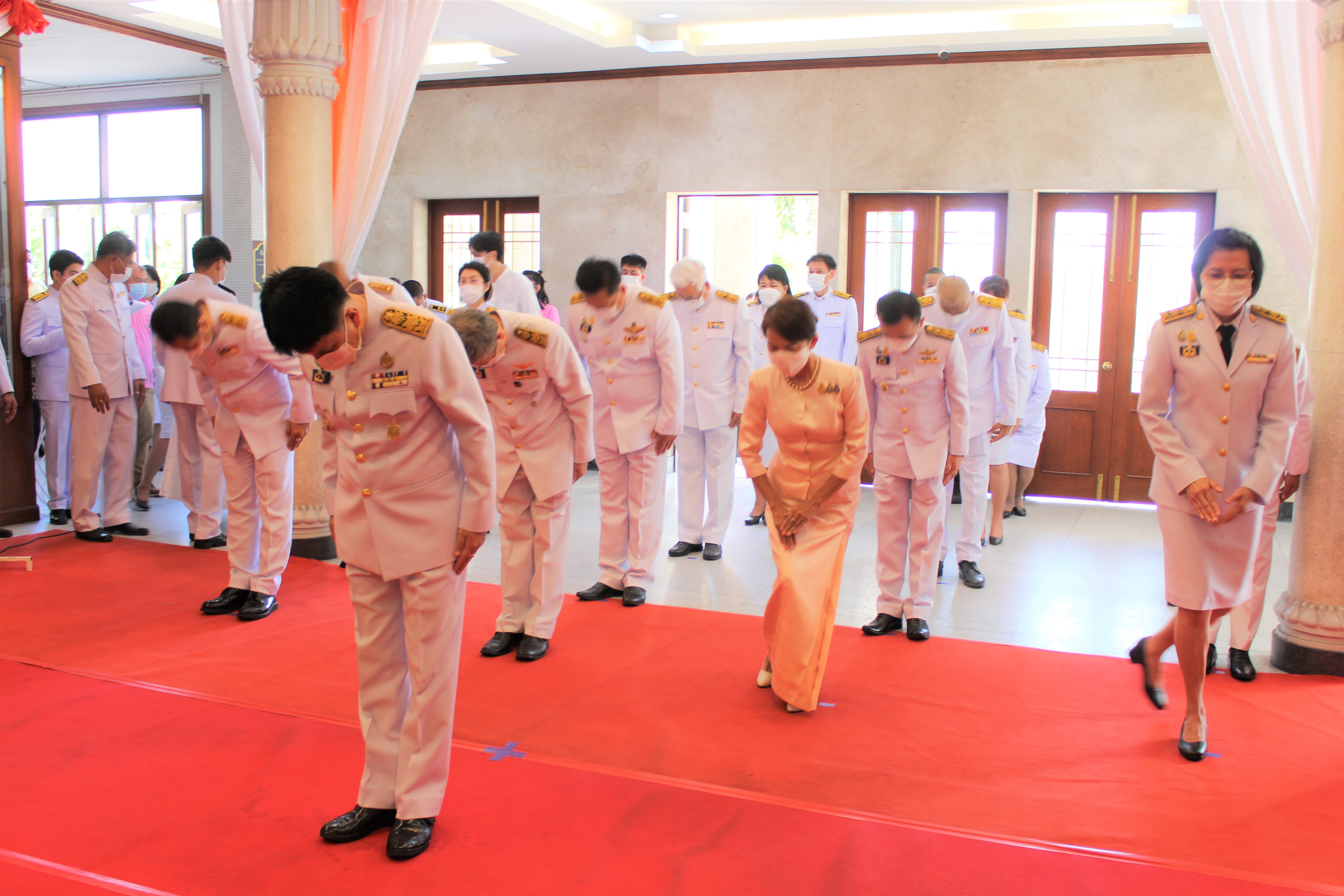 พิธีถวายพระพรชัยมงคลเนื่องในวันคล้ายวันประสูติ สมเด็จพระเจ้าน้องนางเธอ เจ้าฟ้าจุฬาภรณวลัยลักษณ์ อัครราชกุมารี กรมพระศรีสวางควัฒน วรขัตติยราชนารี วันที่ 4 กรกฎาคม 2564