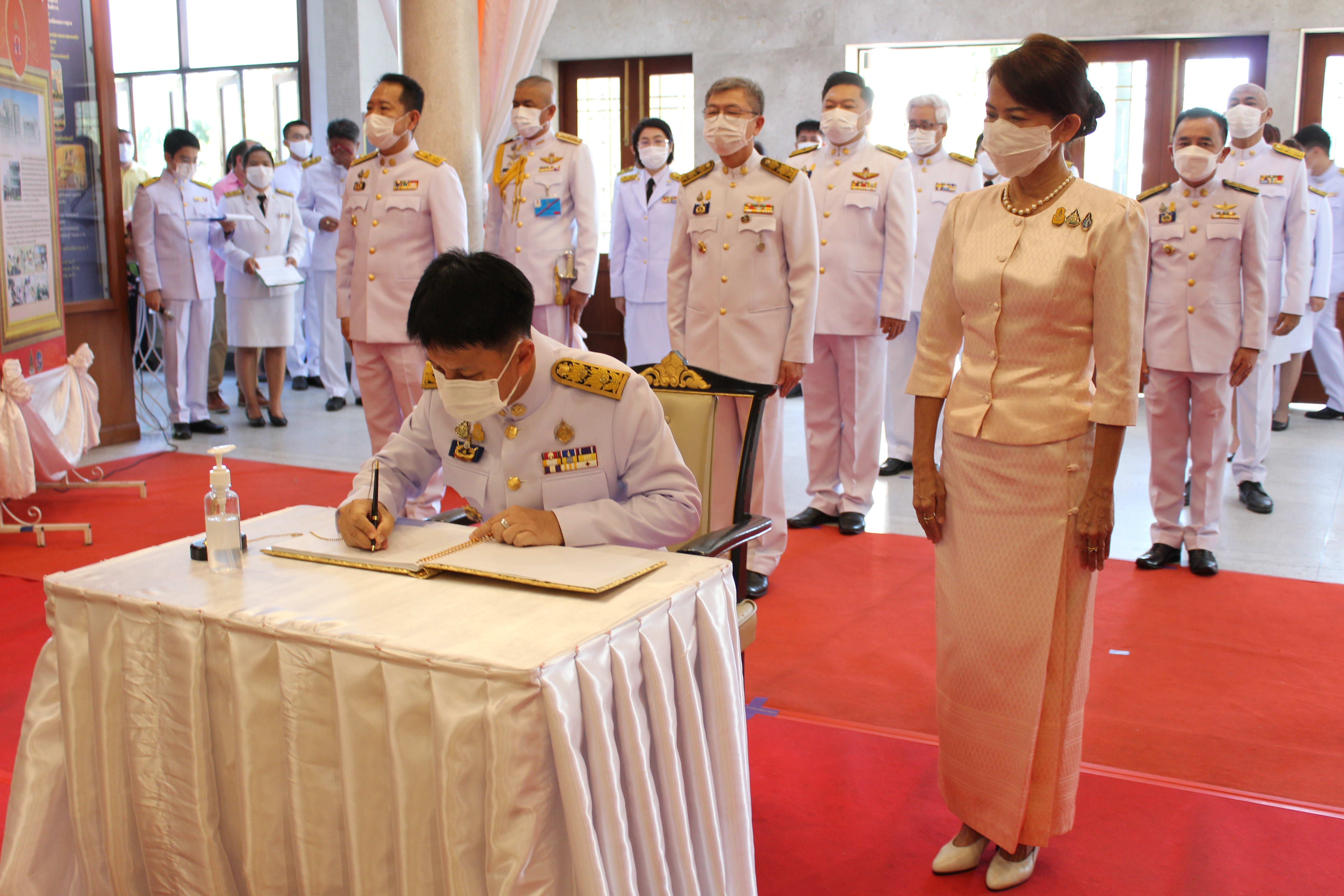 พิธีถวายพระพรชัยมงคลเนื่องในวันคล้ายวันประสูติ สมเด็จพระเจ้าน้องนางเธอ เจ้าฟ้าจุฬาภรณวลัยลักษณ์ อัครราชกุมารี กรมพระศรีสวางควัฒน วรขัตติยราชนารี วันที่ 4 กรกฎาคม 2564