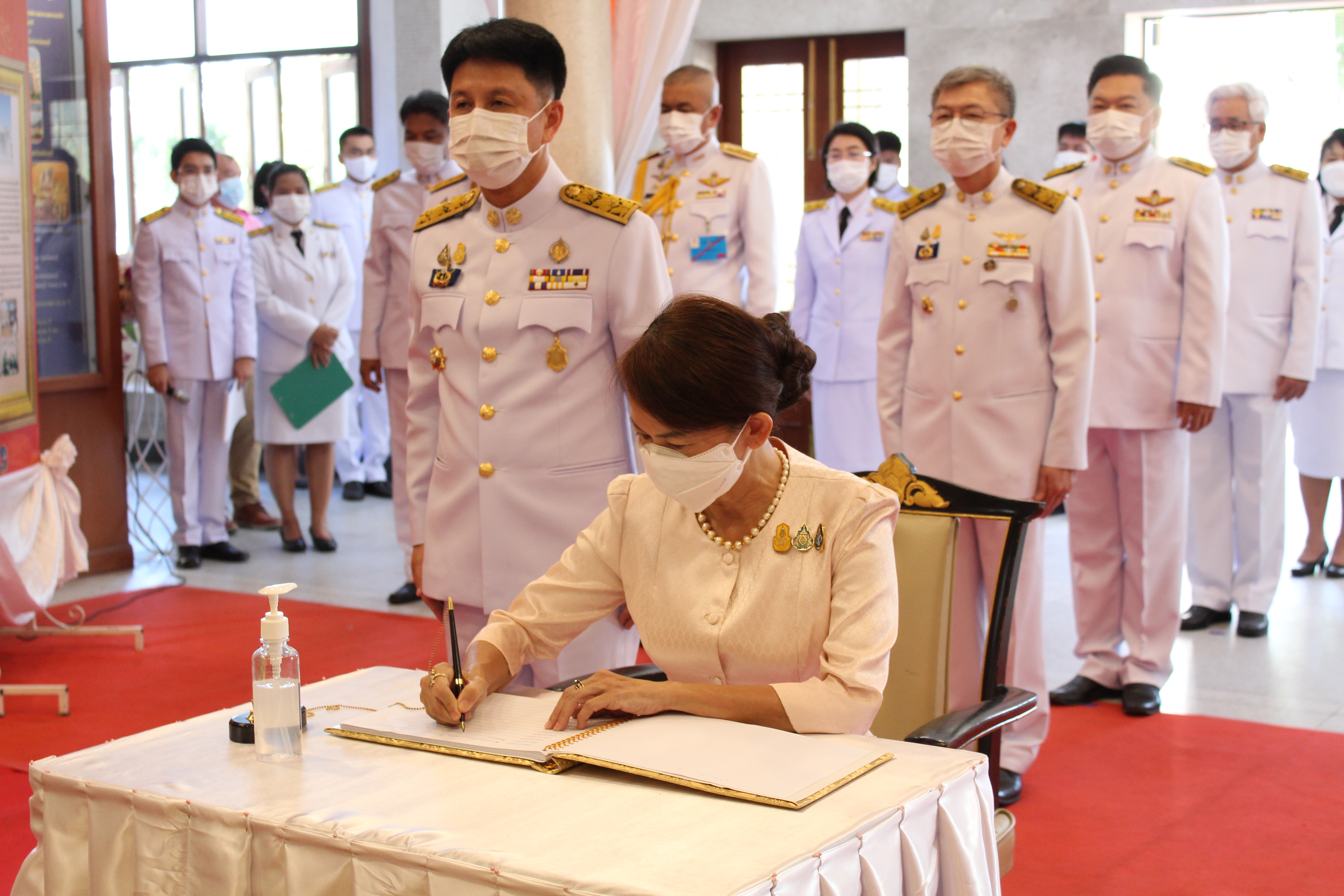 พิธีถวายพระพรชัยมงคลเนื่องในวันคล้ายวันประสูติ สมเด็จพระเจ้าน้องนางเธอ เจ้าฟ้าจุฬาภรณวลัยลักษณ์ อัครราชกุมารี กรมพระศรีสวางควัฒน วรขัตติยราชนารี วันที่ 4 กรกฎาคม 2564