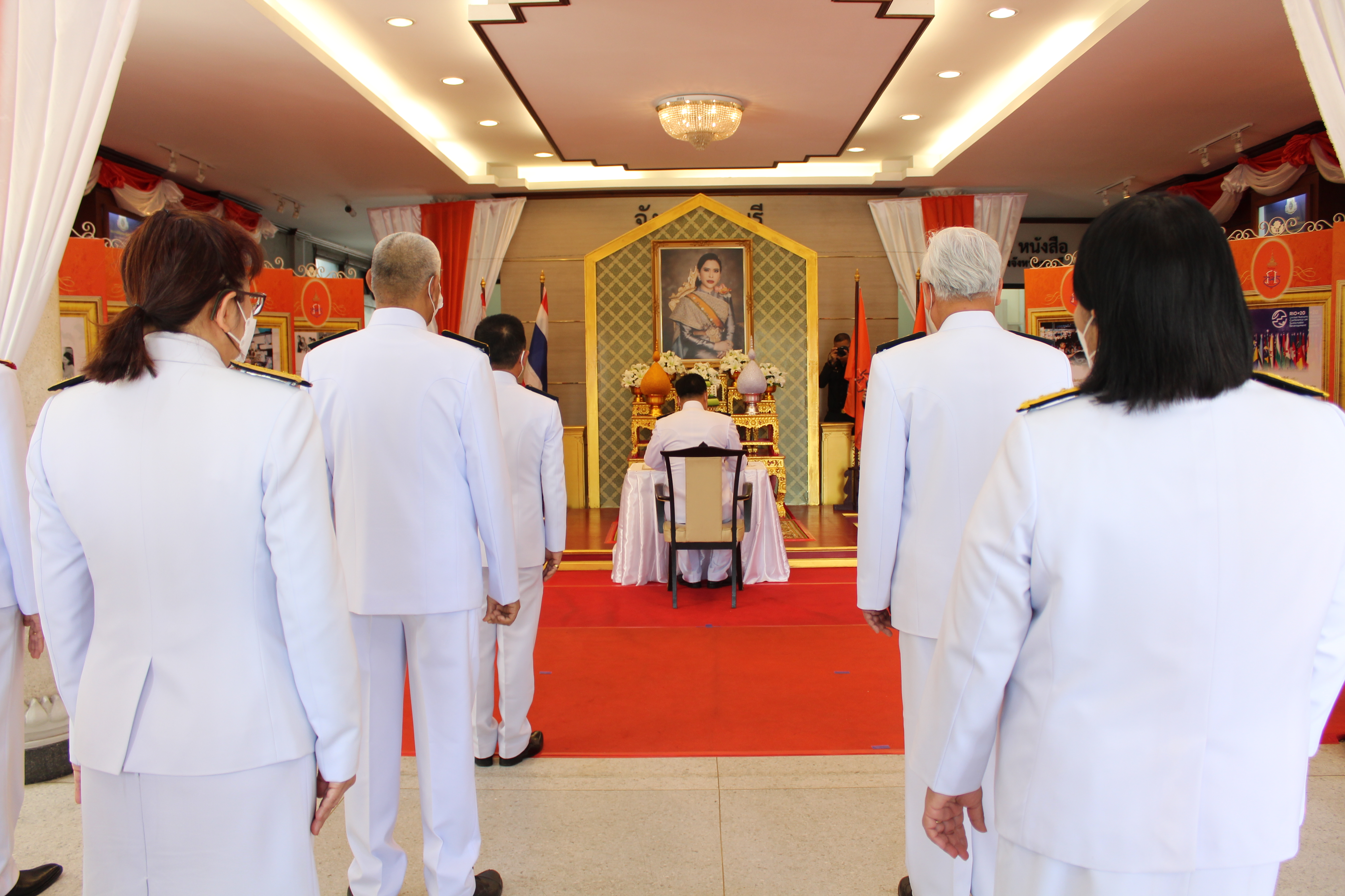 พิธีถวายพระพรชัยมงคลเนื่องในวันคล้ายวันประสูติ สมเด็จพระเจ้าน้องนางเธอ เจ้าฟ้าจุฬาภรณวลัยลักษณ์ อัครราชกุมารี กรมพระศรีสวางควัฒน วรขัตติยราชนารี วันที่ 4 กรกฎาคม 2564