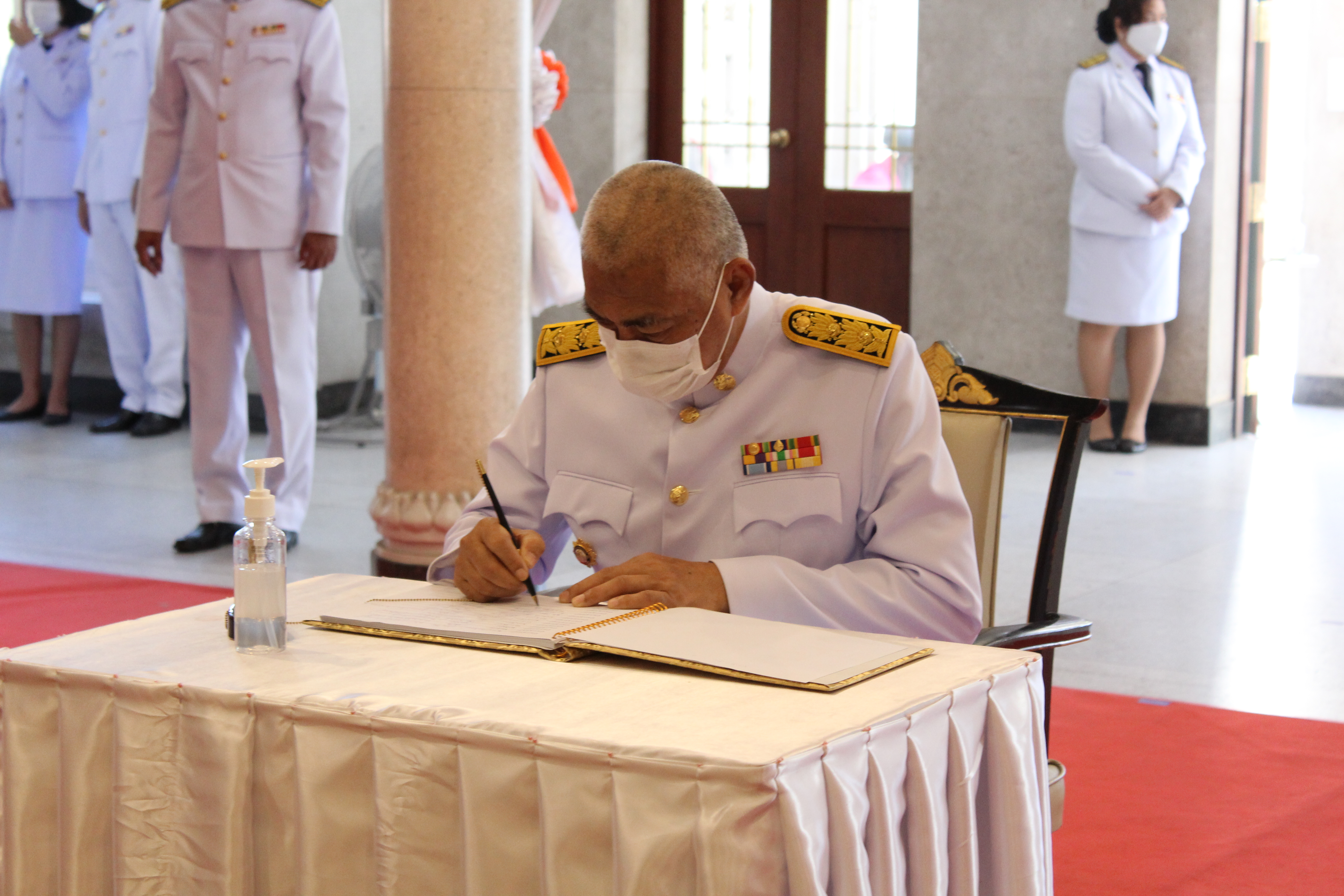 พิธีถวายพระพรชัยมงคลเนื่องในวันคล้ายวันประสูติ สมเด็จพระเจ้าน้องนางเธอ เจ้าฟ้าจุฬาภรณวลัยลักษณ์ อัครราชกุมารี กรมพระศรีสวางควัฒน วรขัตติยราชนารี วันที่ 4 กรกฎาคม 2564
