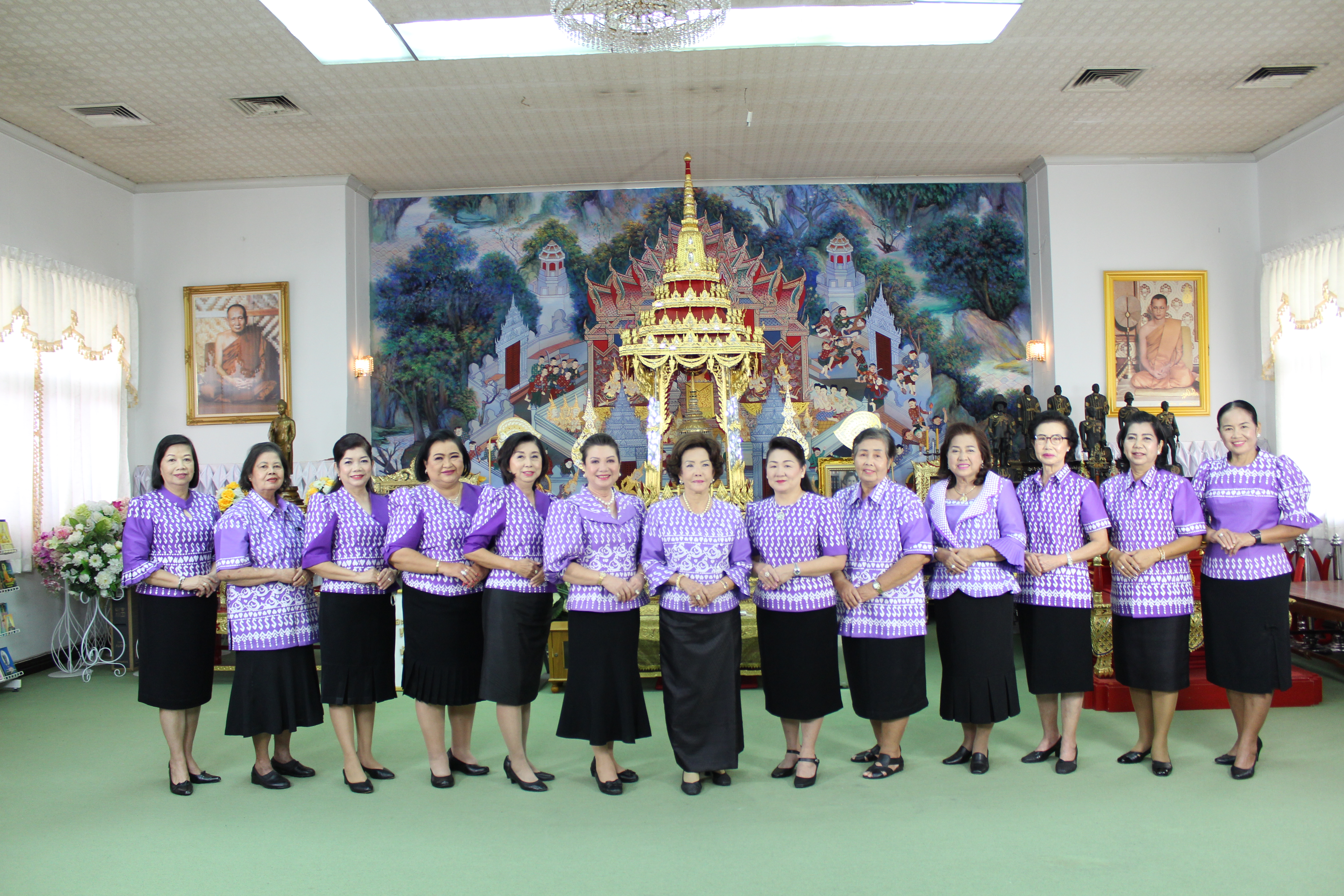 กิจกรรมเผยแพร่และประชาสัมพันธ์การสืบสานและต่อยอด “ผ้าลายขอเจ้าฟ้าสิริวัณณวรีฯ”