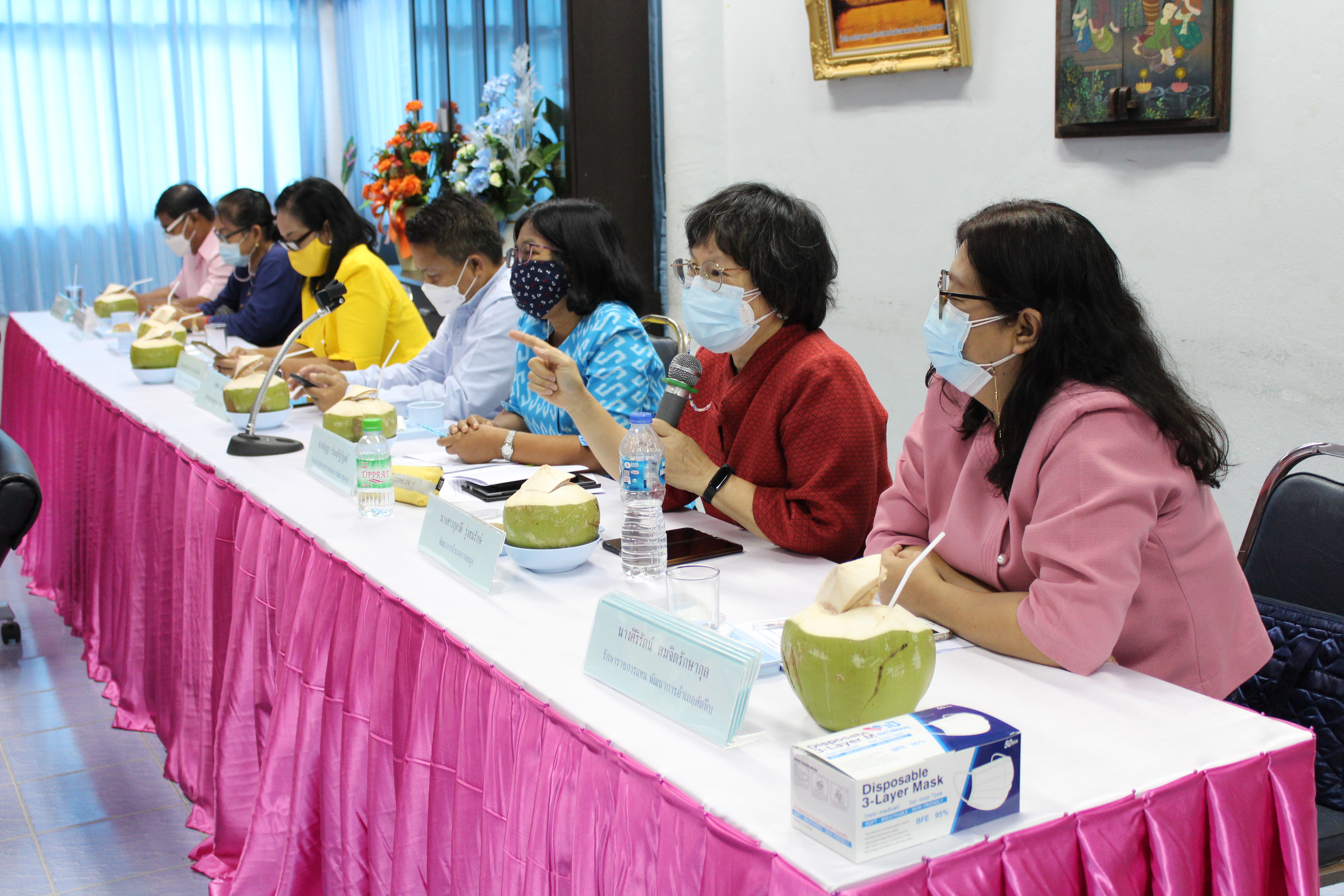 การคัดเลือกคนกองทุนพัฒนาบทบาทสตรีดีเด่นระดับเขตตรวจ