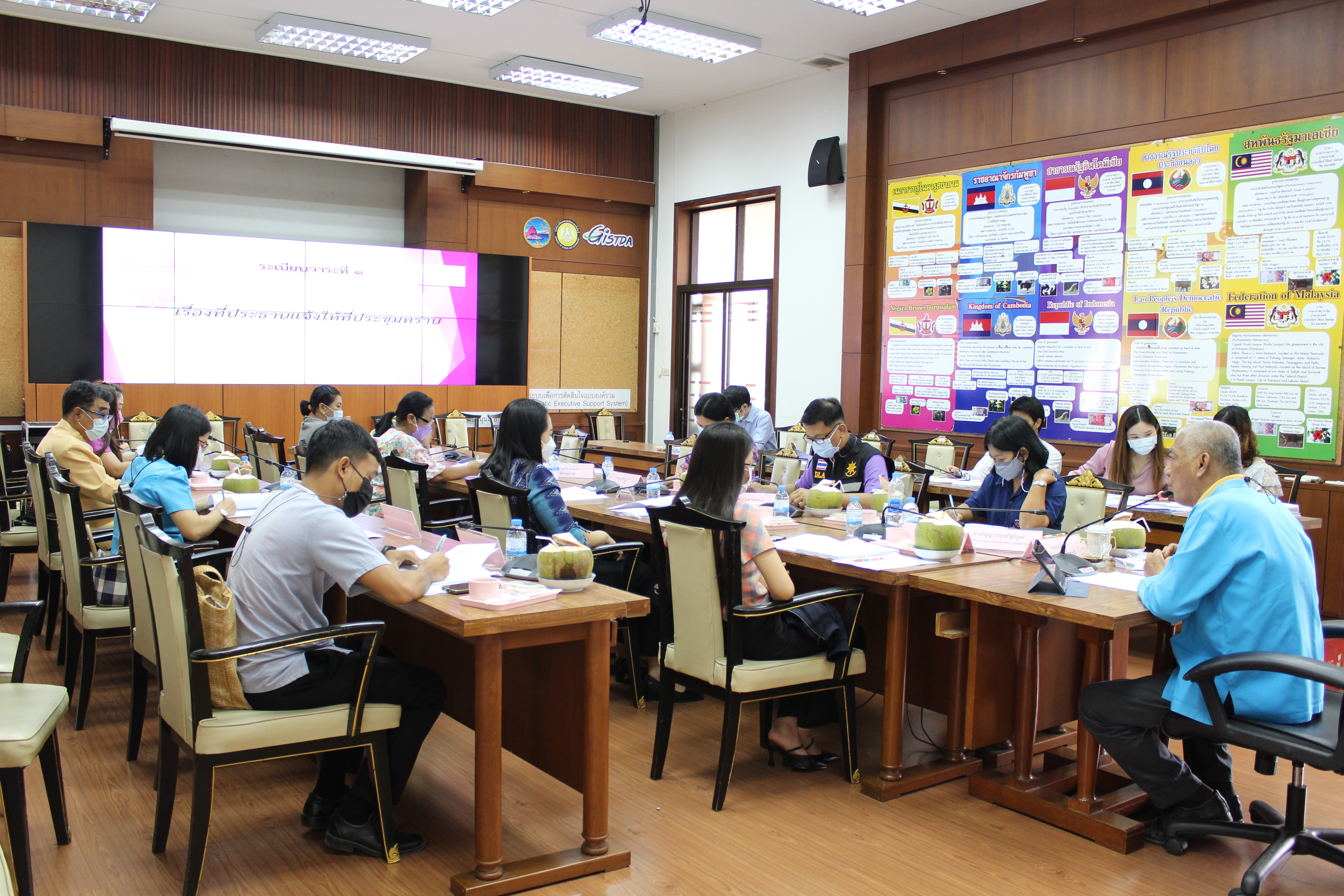 การประชุมคณะอนุกรรมการบริหารกองทุนพัฒนาบทบาทสตรีจังหวัดชลบุรี ครั้งที่ 9/2564