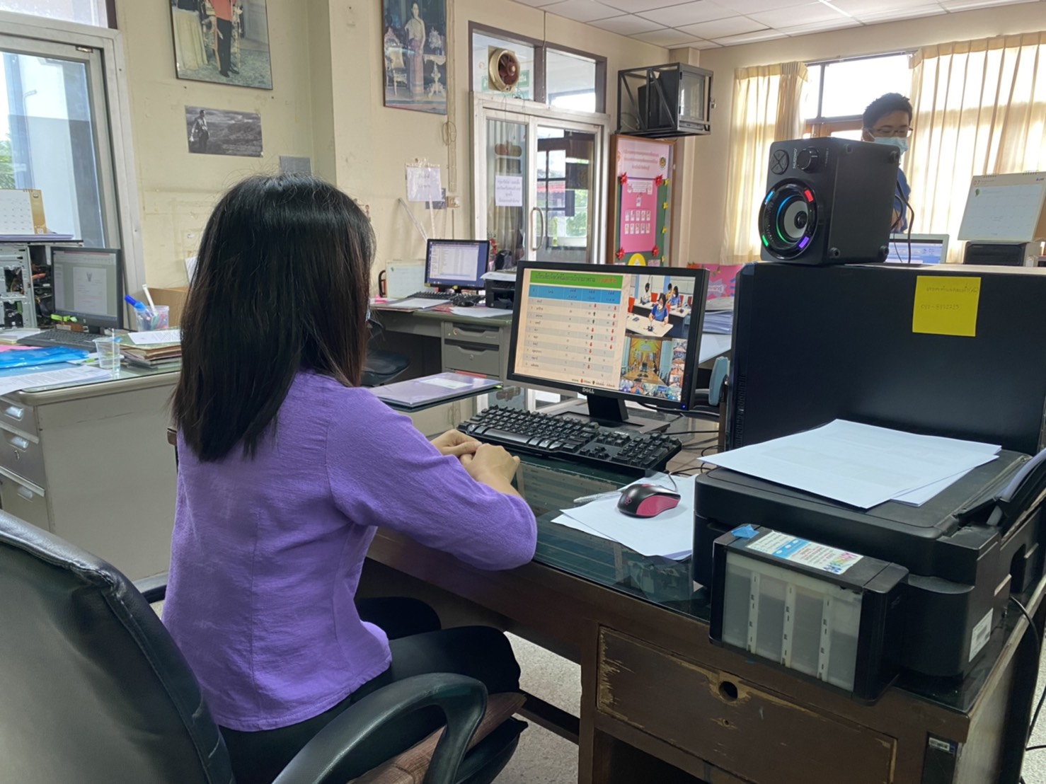 การประชุมชี้แจง เร่งรัด กำกับ ติดตามการดำเนินงานกองทุนพัฒนาบทบาทสตรี ครั้งที่ 6/2564