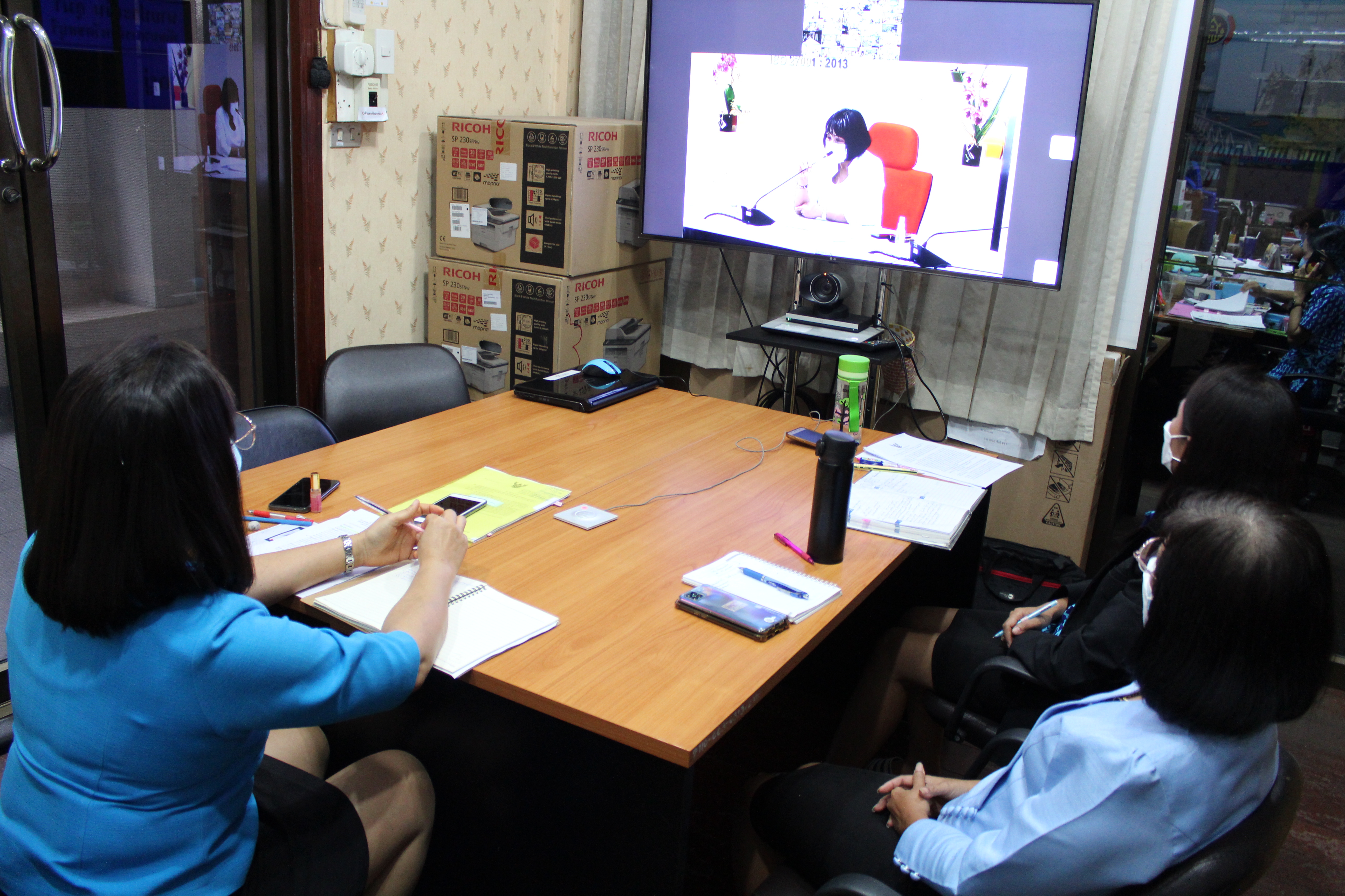 ประชุมชี้แจงแนวทางการสอบข้อเขียนประเภทวิชาการ ระดับชำนาญการพิเศษ (ตำแหน่งผู้อำนวยการกลุ่มงานประสานและสนับสนุนการบริหารงานพัฒนาชุมชน)