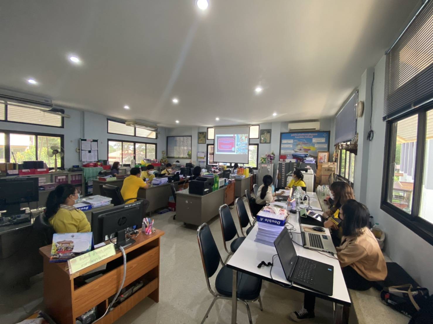 การประชุมซักซ้อมความเข้าใจโปรแกรมจัดเก็บ บันทึก และประมวลผลข้อมูลความจำเป็นพื้นฐาน (จปฐ.) และข้อมูลพื้นฐานระดับหมู่บ้าน (กชช.2ค) ประจำปีงบประมาณ พ.ศ. 2564