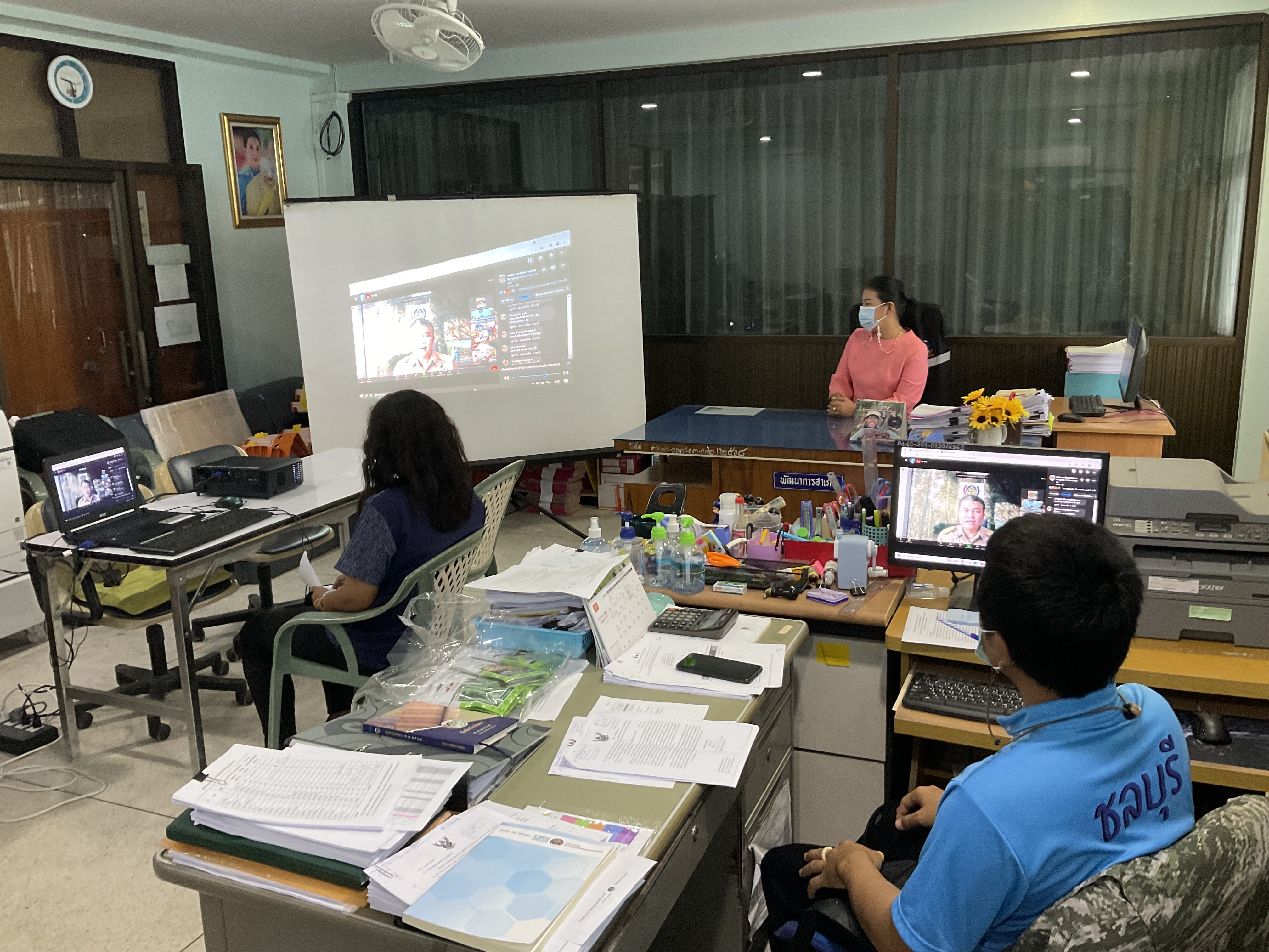 การประชุมกรมการพัฒนาชุมชน ครั้งที่ 8/2564