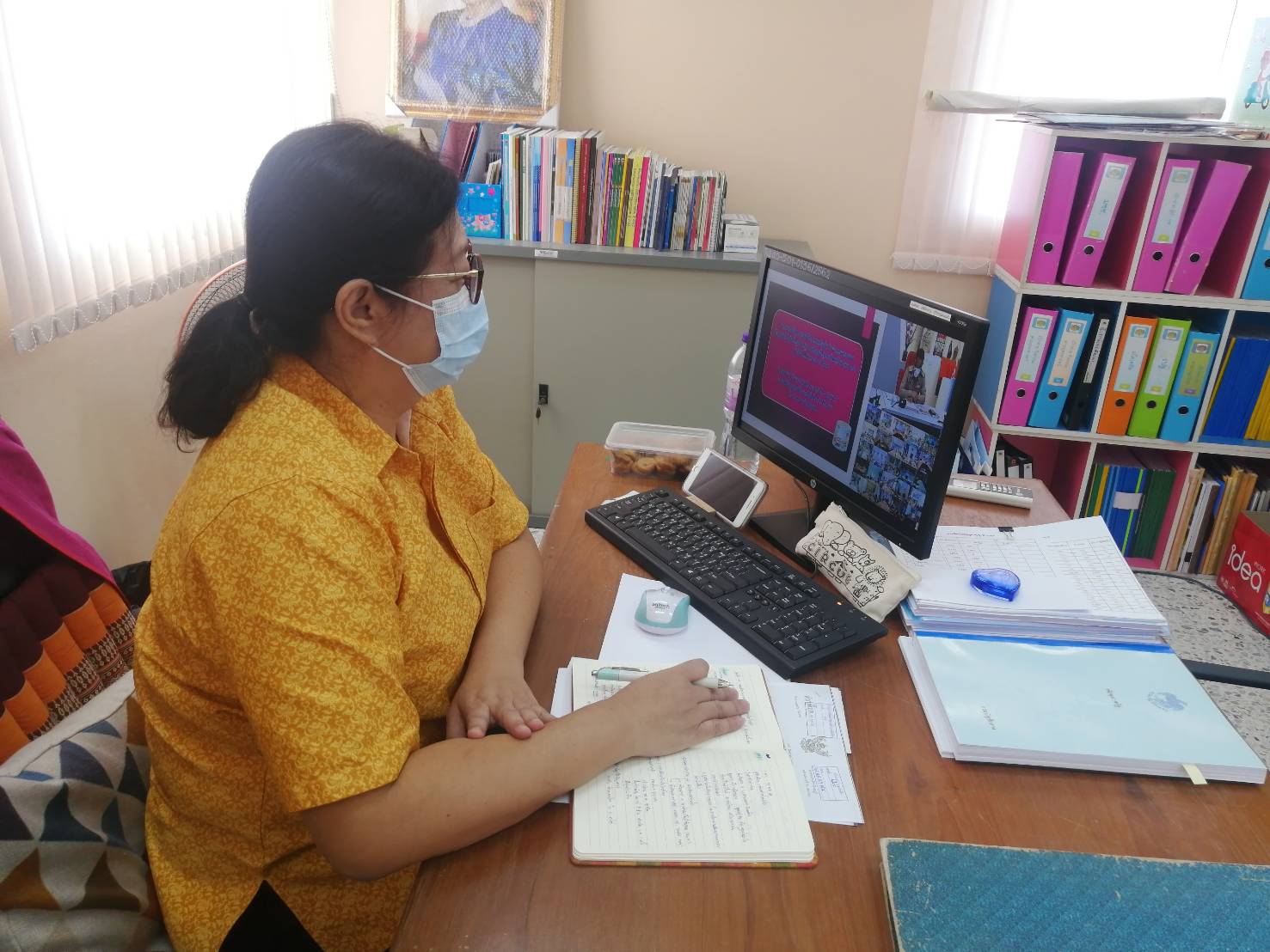 การประชุมซักซ้อมความเข้าใจโปรแกรมจัดเก็บ บันทึก และประมวลผลข้อมูลความจำเป็นพื้นฐาน (จปฐ.) และข้อมูลพื้นฐานระดับหมู่บ้าน (กชช.2ค) ประจำปีงบประมาณ พ.ศ. 2564