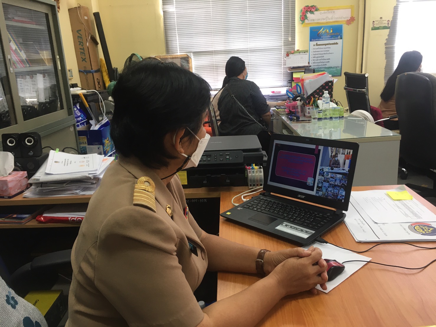 การประชุมซักซ้อมความเข้าใจโปรแกรมจัดเก็บ บันทึก และประมวลผลข้อมูลความจำเป็นพื้นฐาน (จปฐ.) และข้อมูลพื้นฐานระดับหมู่บ้าน (กชช.2ค) ประจำปีงบประมาณ พ.ศ. 2564