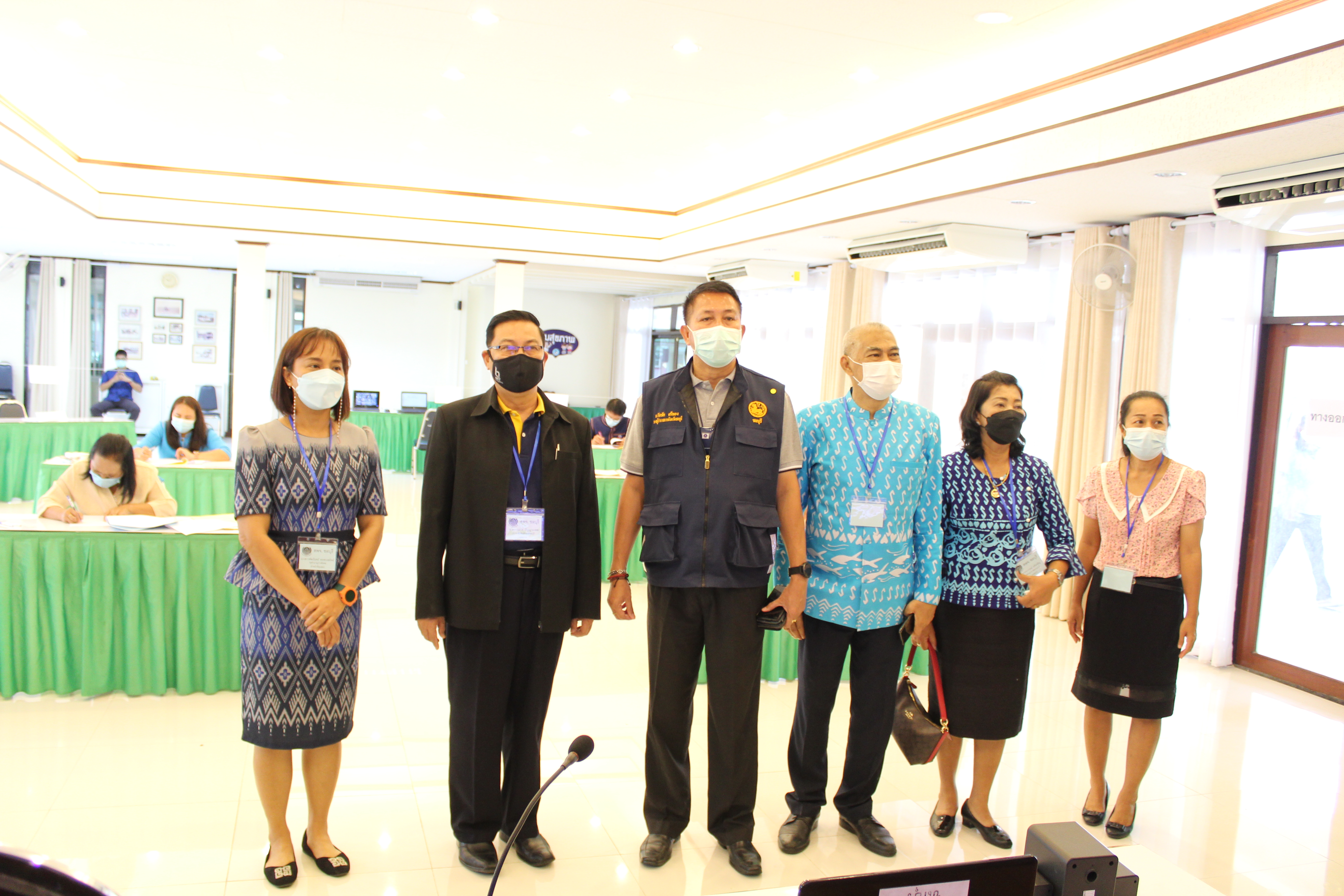 การสอบข้อเขียน ประเภทวิชาการ ระดับชำนาญการพิเศษ ตำแหน่ง ผอ.กลุ่มงานประสานและสนับสนุนการบริหารงานพัฒนาชุมชน