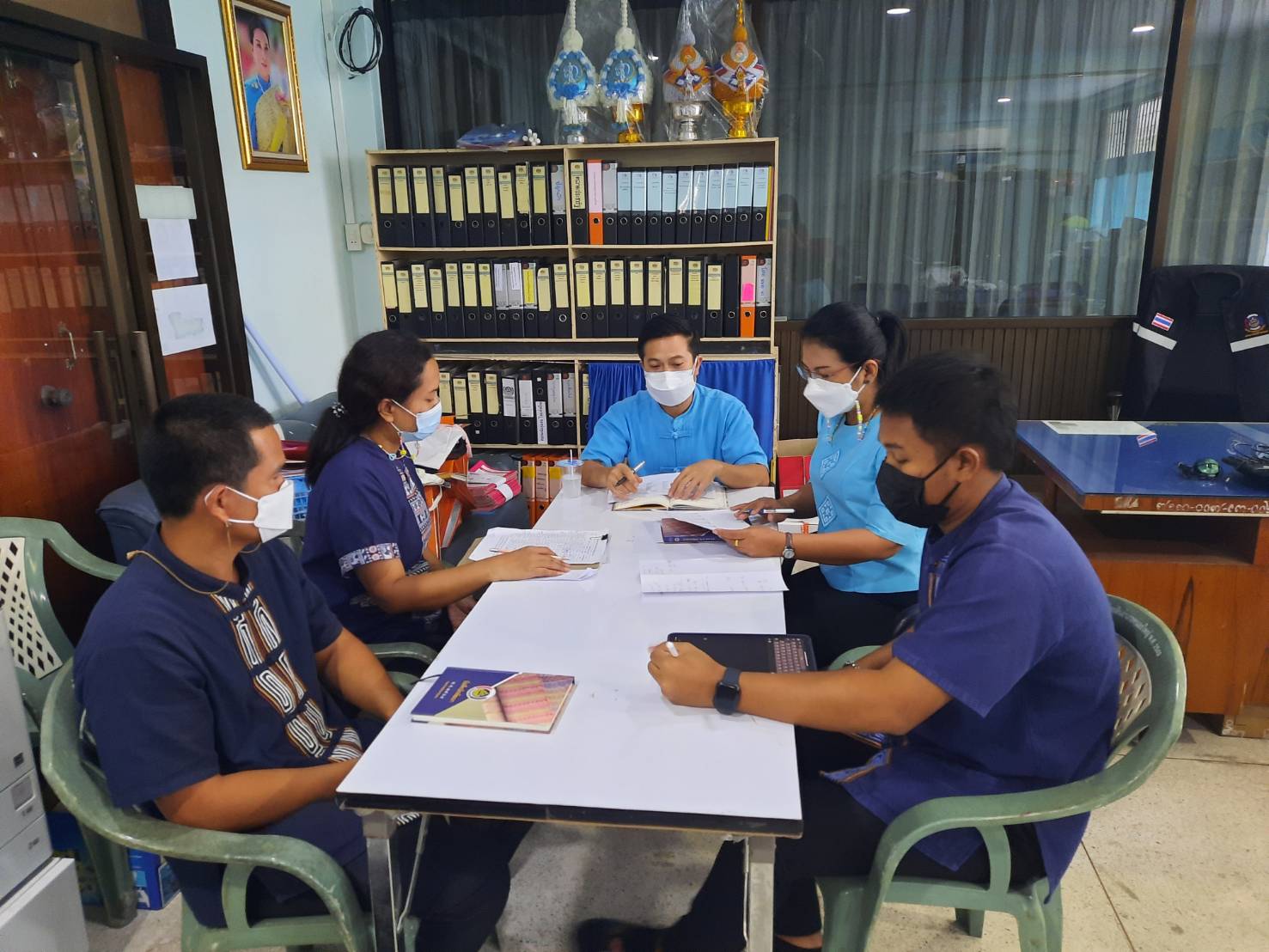 สพจ.ชลบุรี ลงพื้นที่ติดตาม สนับสนุน และนิเทศงานการจัดเก็บข้อมูล จปฐ. และ กชช.2ค