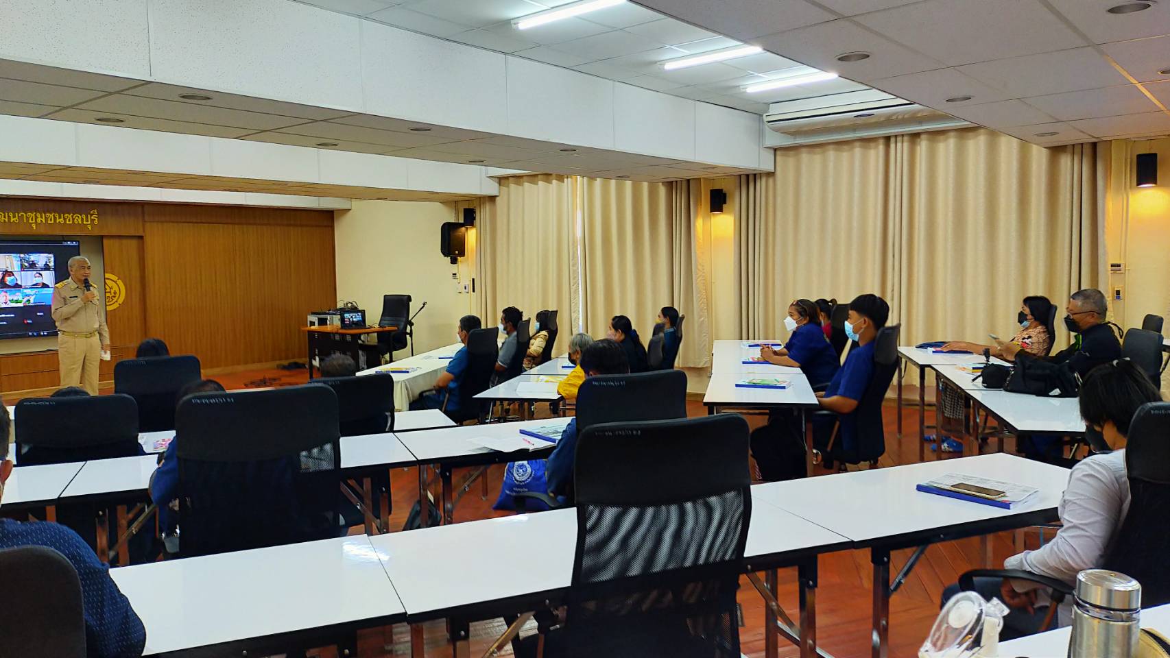 พช.จัดฝึกอบรมระยะสั้นการพัฒนากสิกรรมสู่ระบบเศรษฐกิจพอเพียง รูปแบบ โคก หนอง นา โมเดล