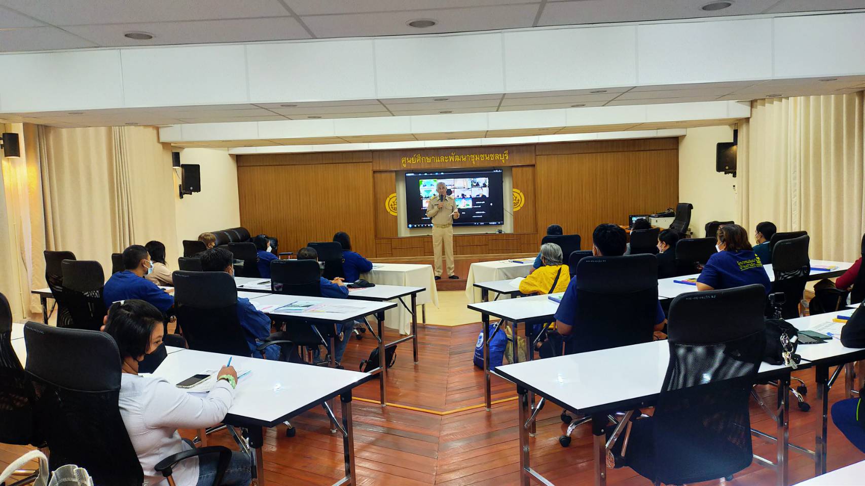 พช.จัดฝึกอบรมระยะสั้นการพัฒนากสิกรรมสู่ระบบเศรษฐกิจพอเพียง รูปแบบ โคก หนอง นา โมเดล