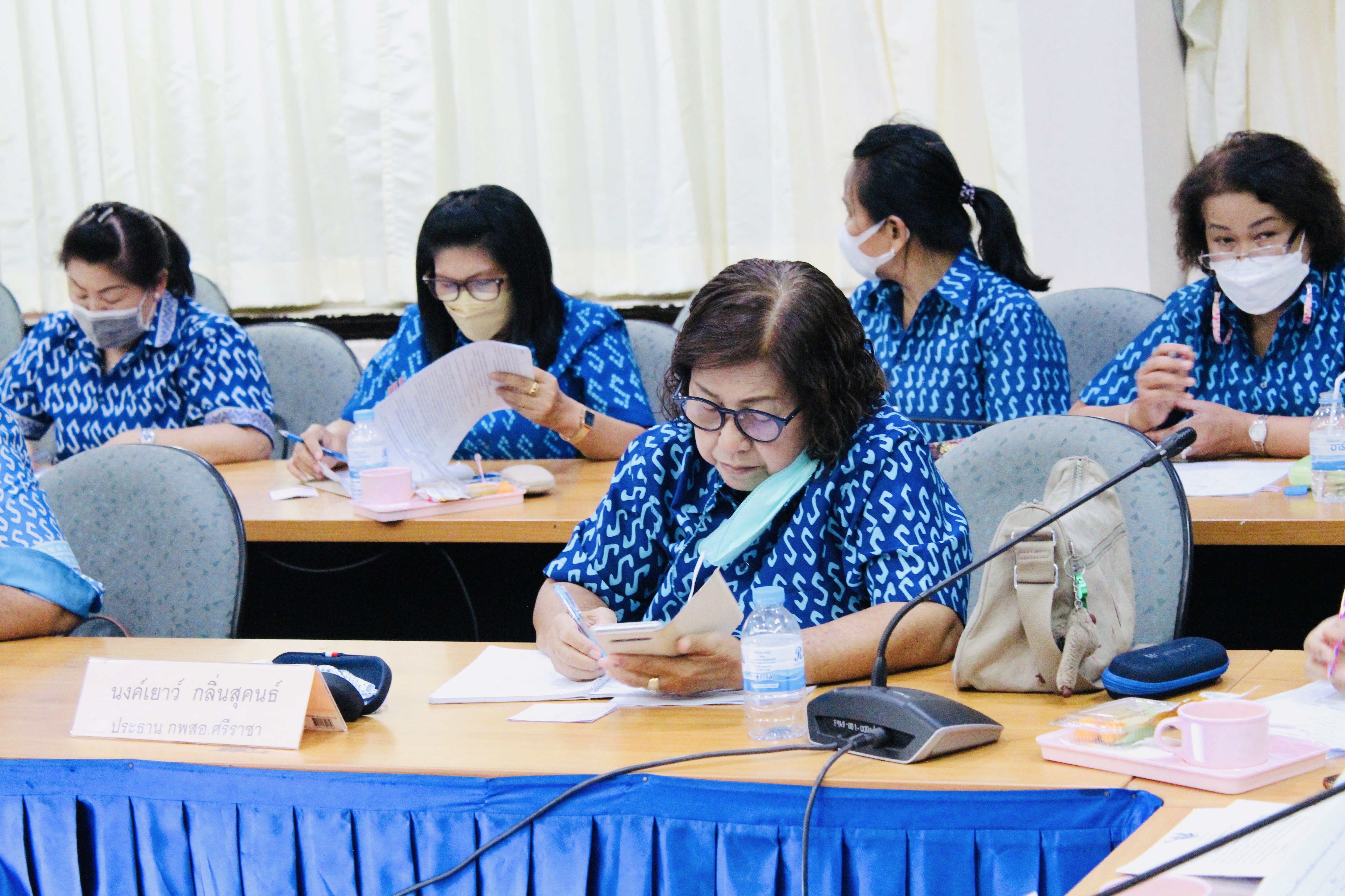 การประชุมคณะกรรมการพัฒนาสตรีจังหวัดชลบุรี ครั้งที่ 2/2564