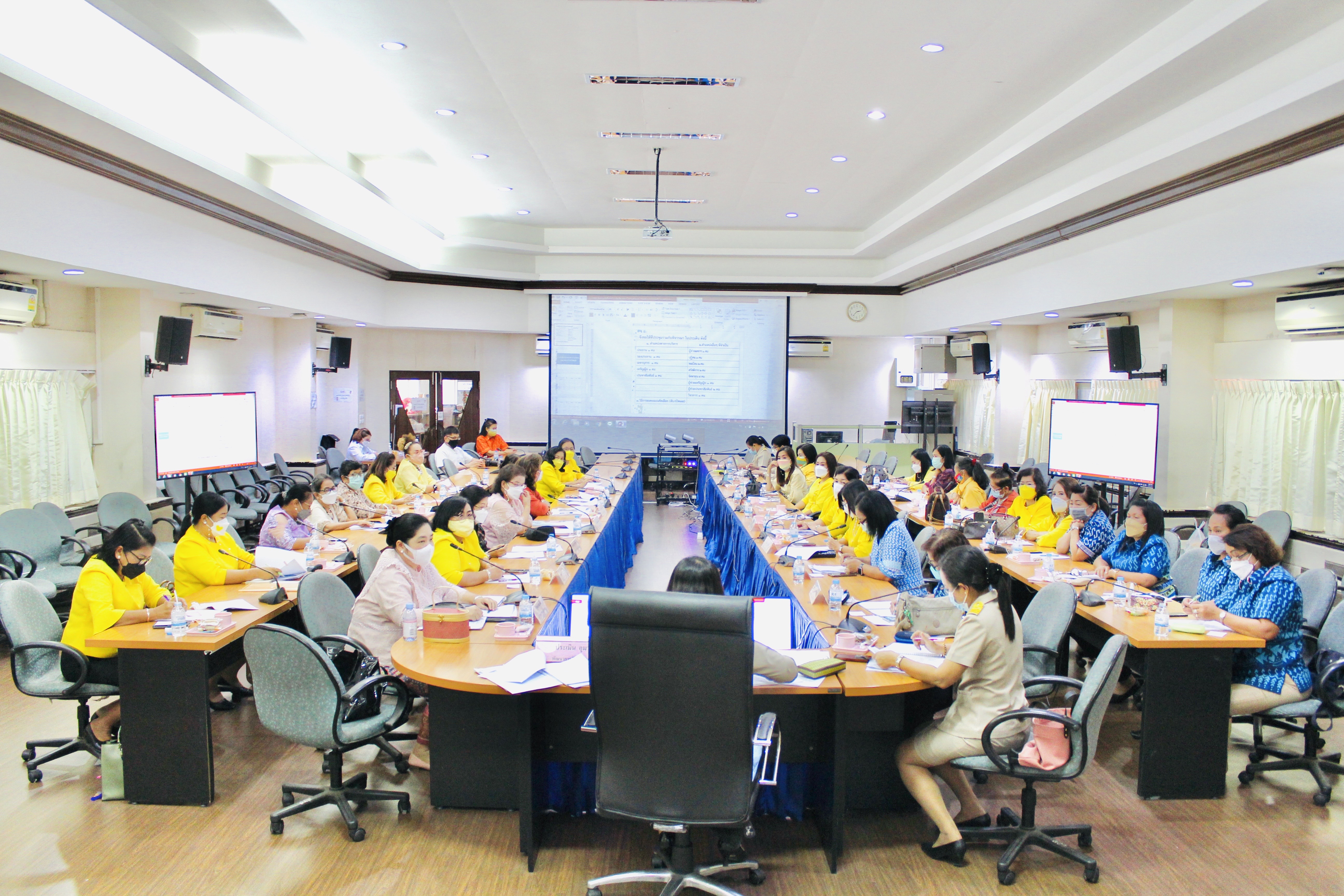 การประชุมคณะกรรมการพัฒนาสตรีจังหวัดชลบุรี ครั้งที่ 2/2564
