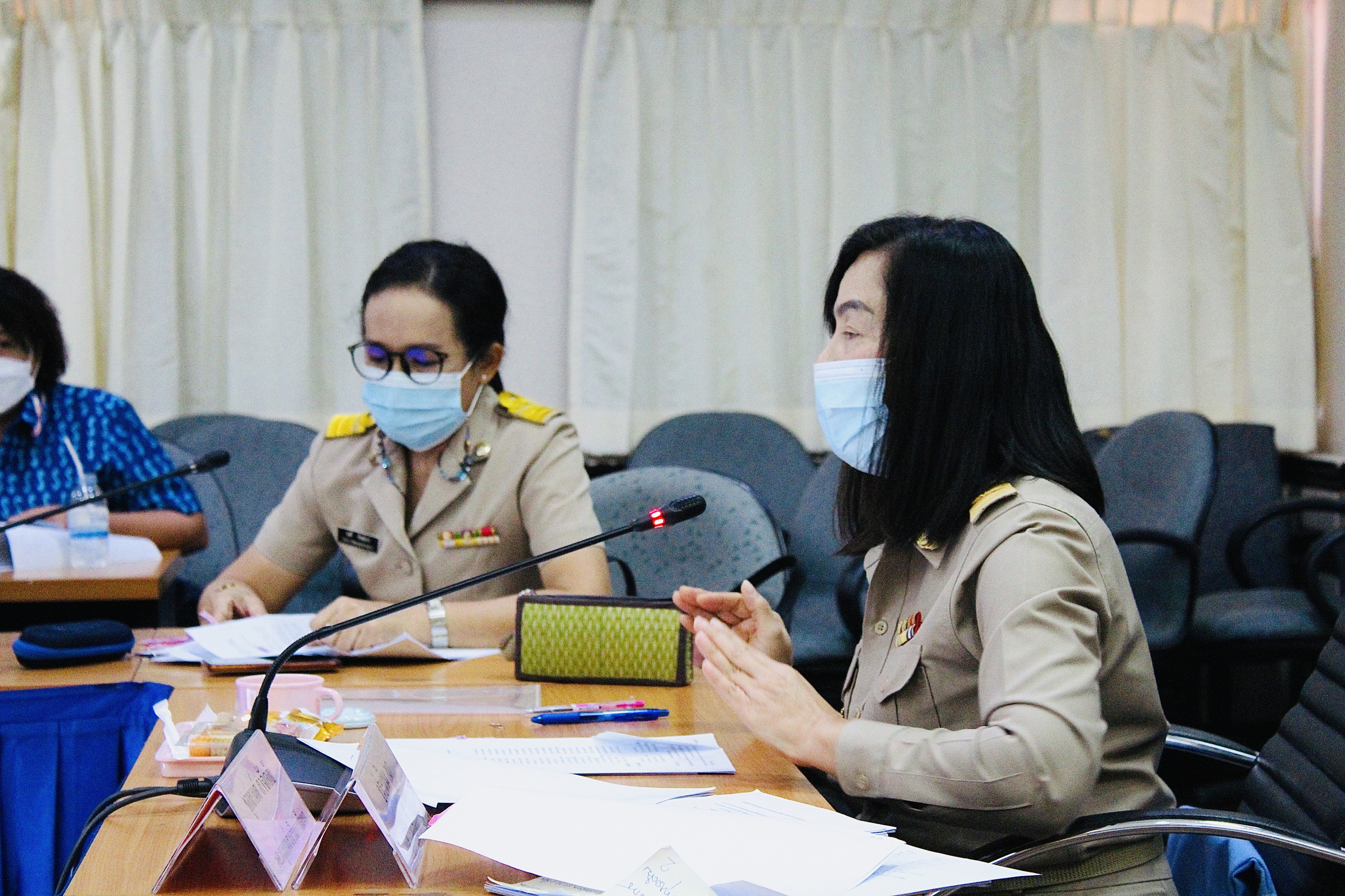 การประชุมคณะกรรมการพัฒนาสตรีจังหวัดชลบุรี ครั้งที่ 2/2564