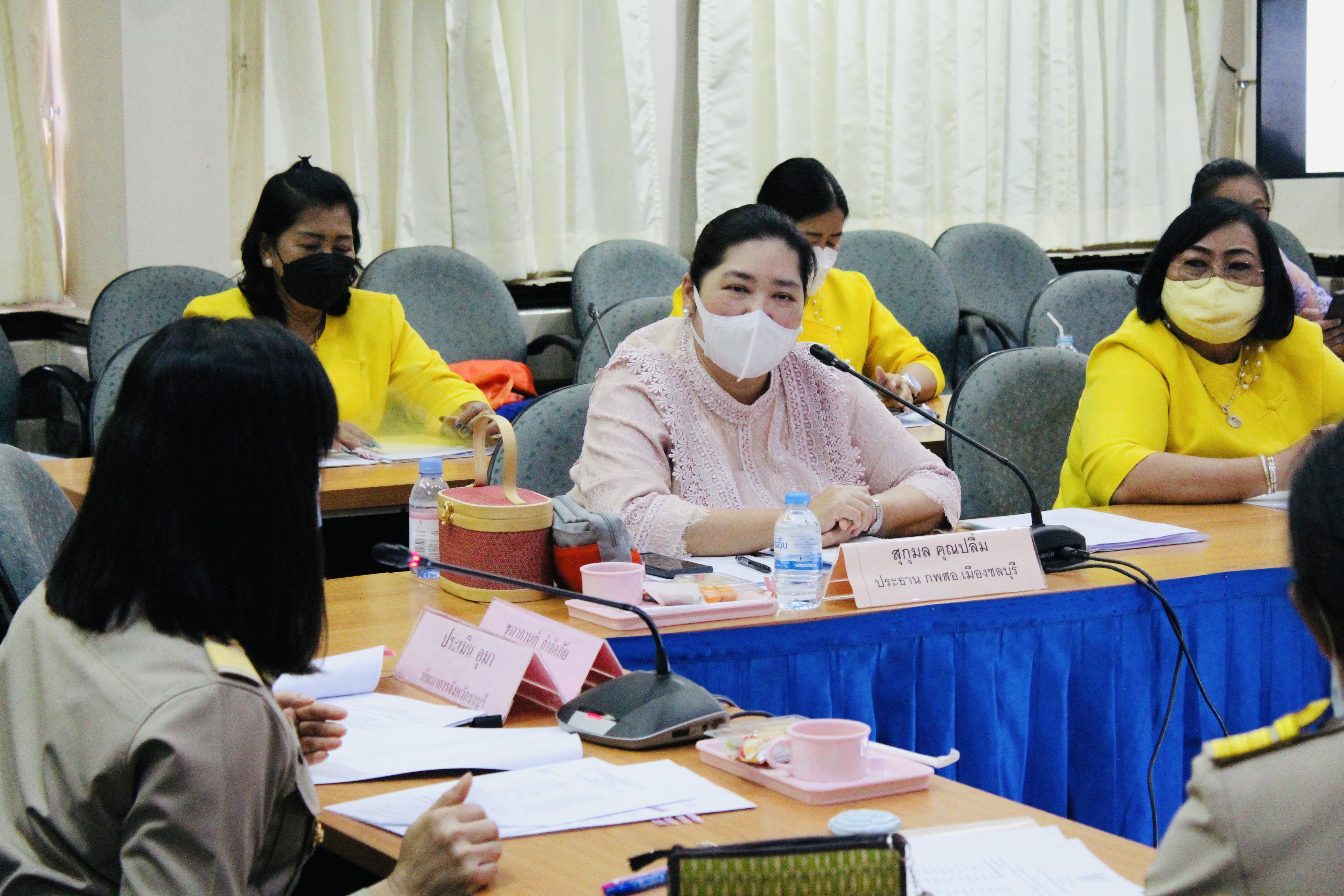 การประชุมคณะกรรมการพัฒนาสตรีจังหวัดชลบุรี ครั้งที่ 2/2564