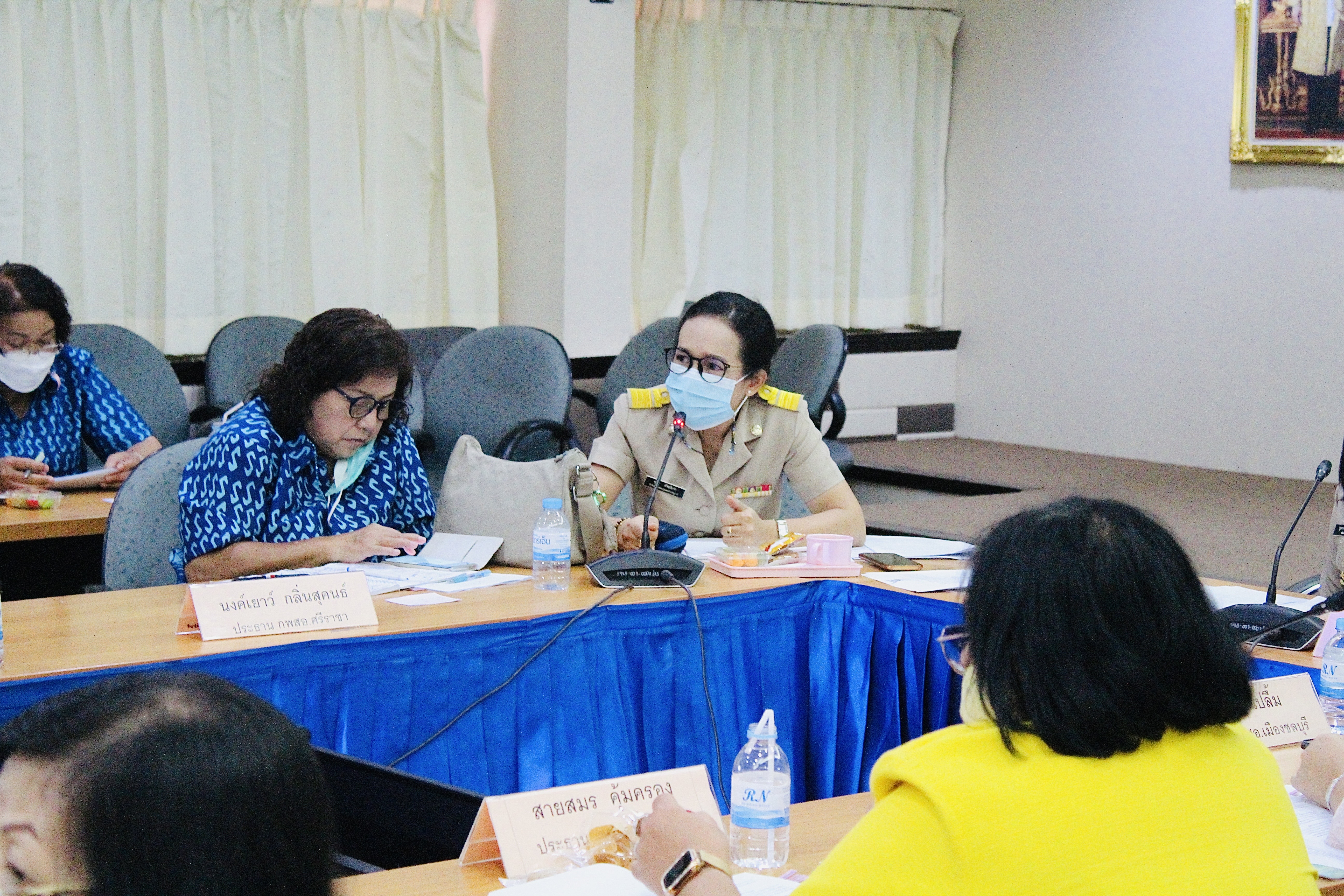 การประชุมคณะกรรมการพัฒนาสตรีจังหวัดชลบุรี ครั้งที่ 2/2564