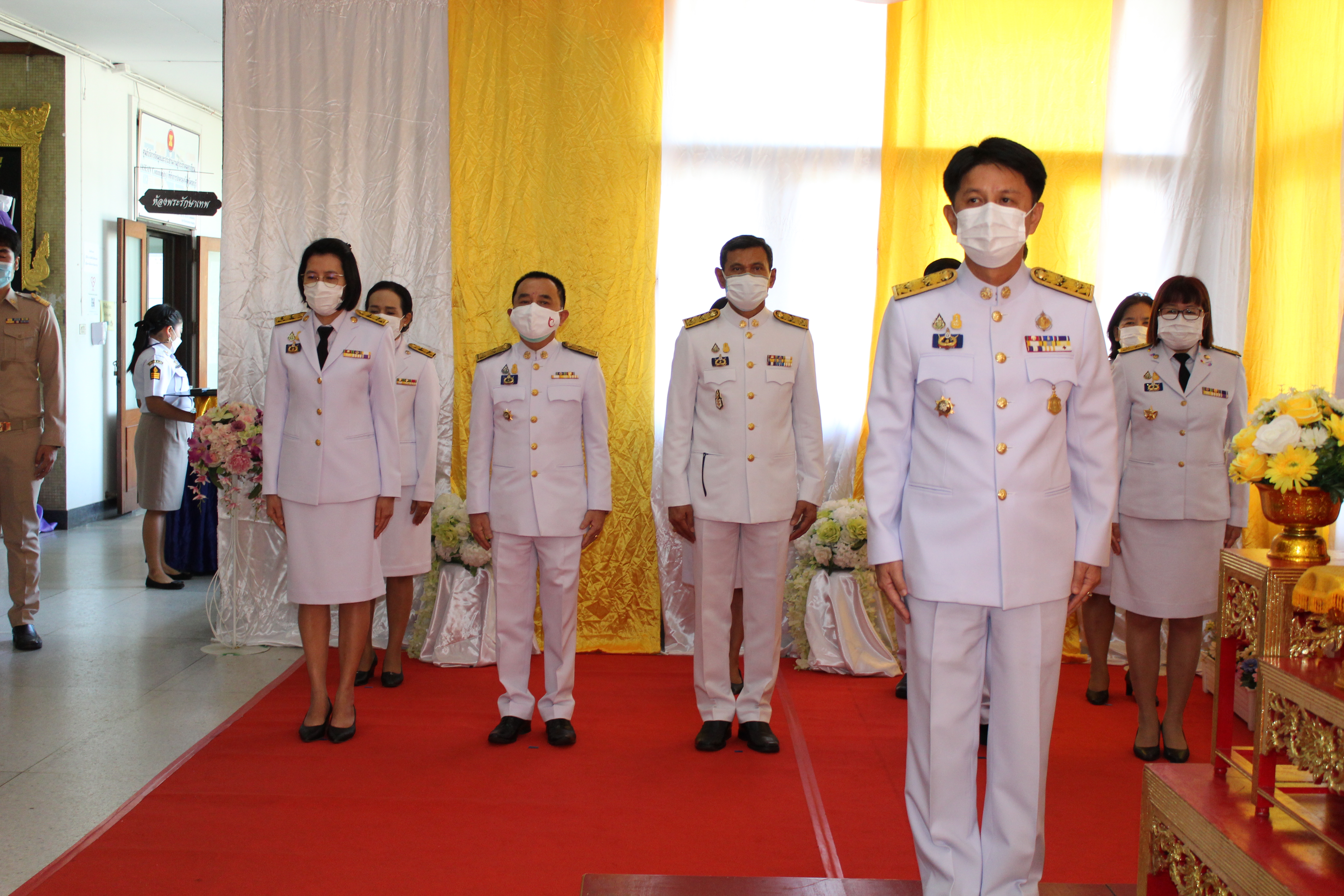 พจ.ชลบุรี เข้าพิธีรับมอบเครื่องหมาย “รักษาดินแดนยิ่งชีพ”