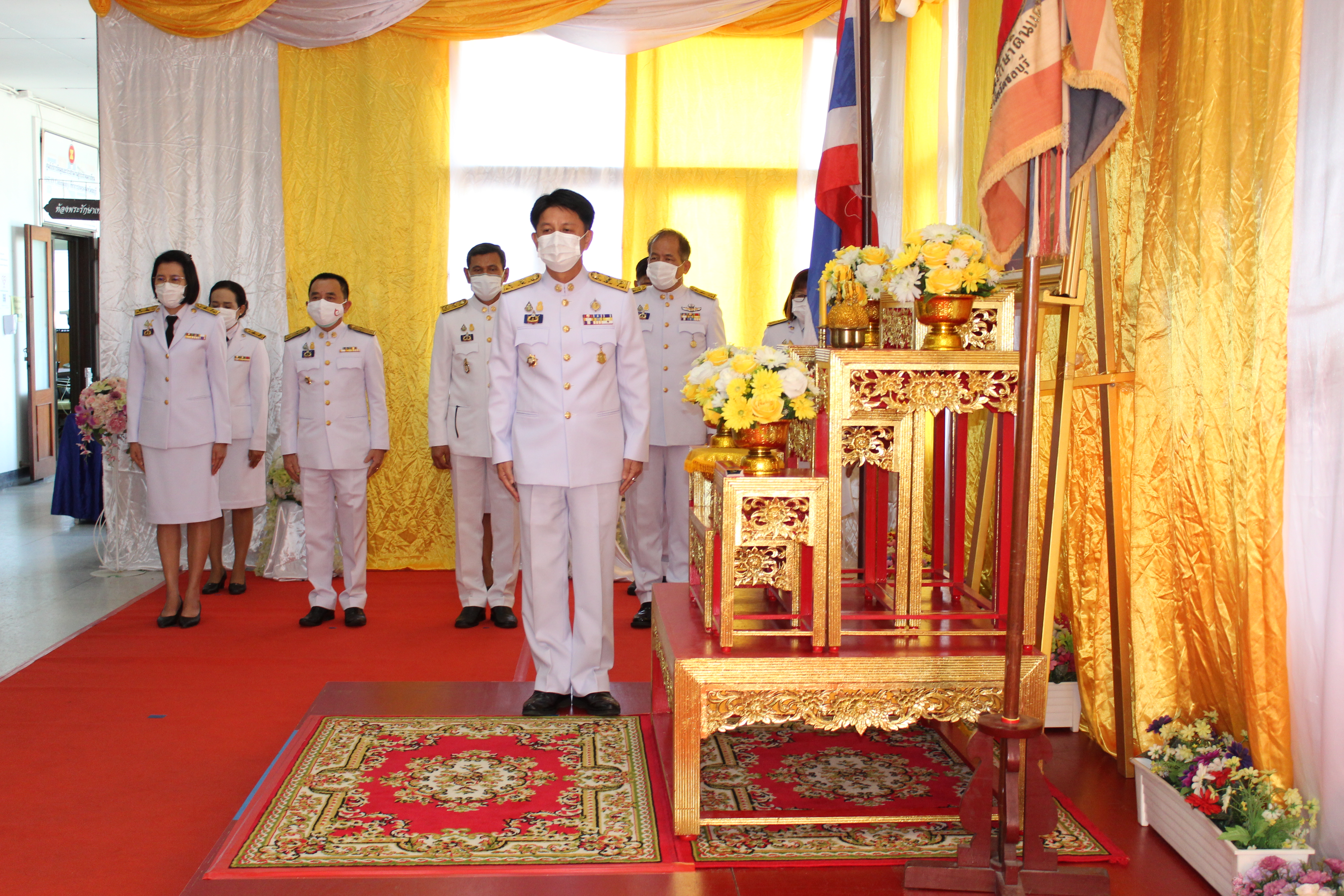 พจ.ชลบุรี เข้าพิธีรับมอบเครื่องหมาย “รักษาดินแดนยิ่งชีพ”