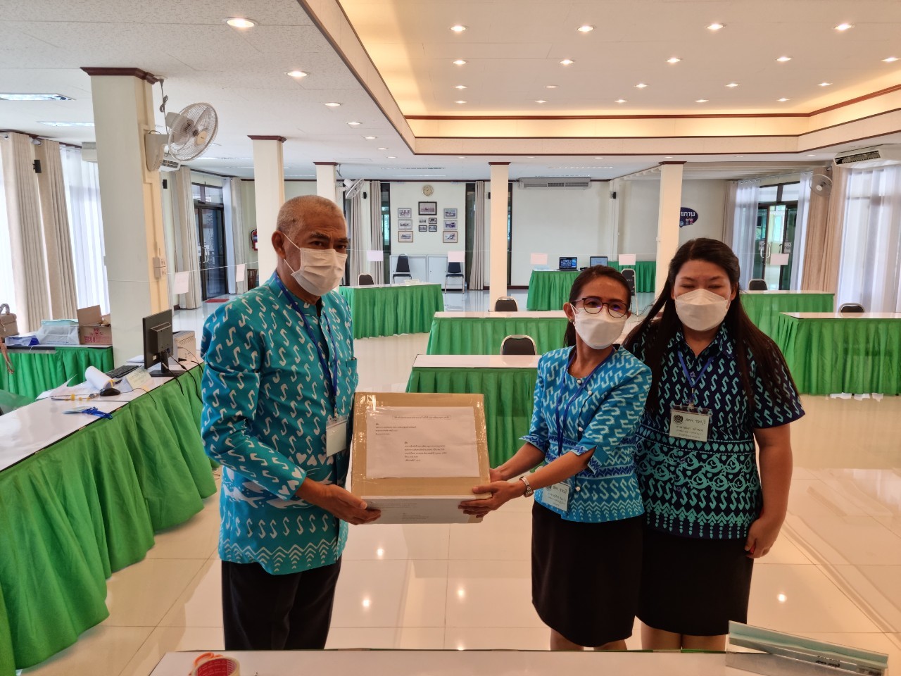 การสอบข้อเขียน ประเภทวิชาการ ระดับชำนาญการพิเศษ ตำแหน่ง ผอ.กลุ่มงานประสานและสนับสนุนการบริหารงานพัฒนาชุมชน