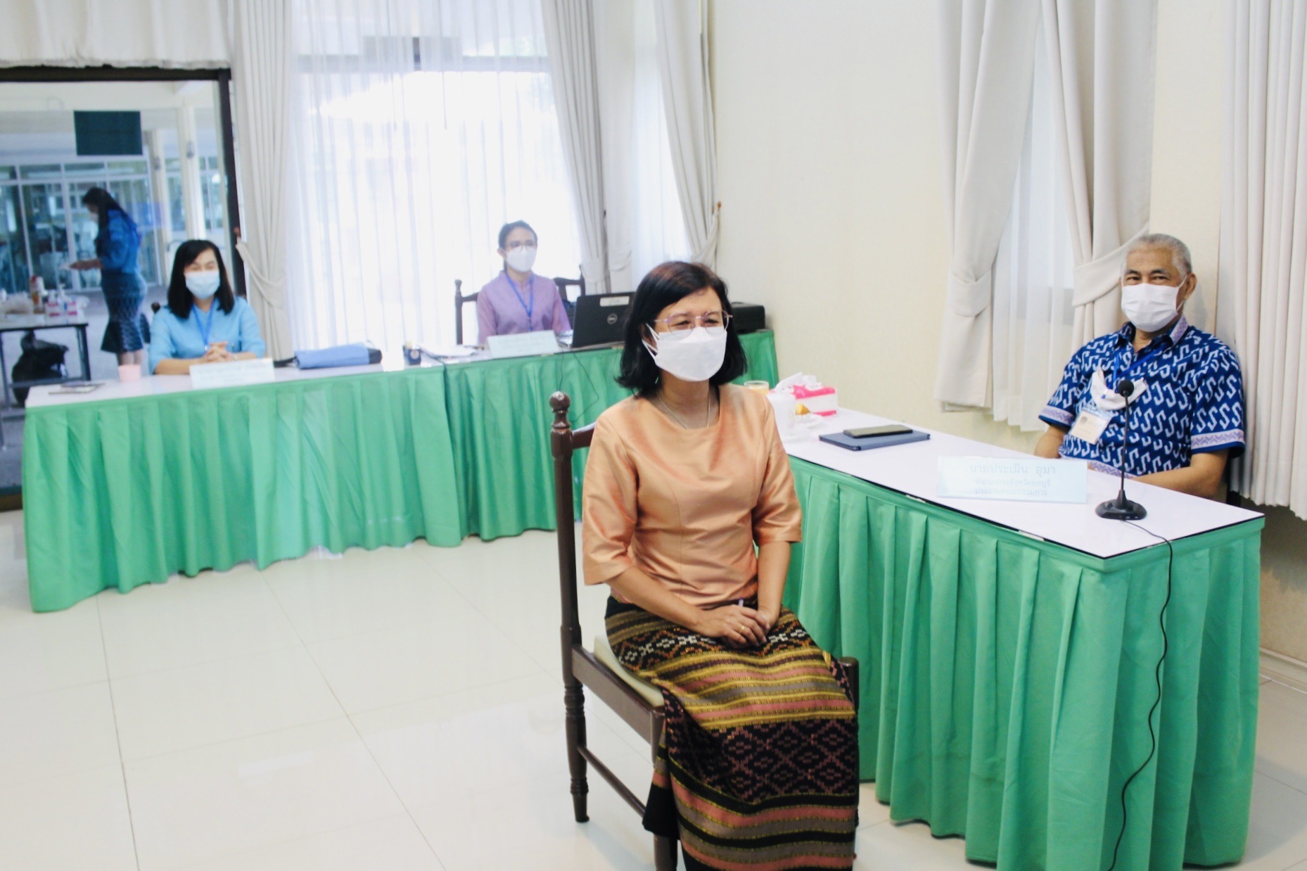 กรมการพัฒนาชุมชนดำเนินการสอบสัมภาษณ์ ตำแหน่งผู้อำนวยการกลุ่มงานประสานฯ ระดับชำนาญการพิเศษ