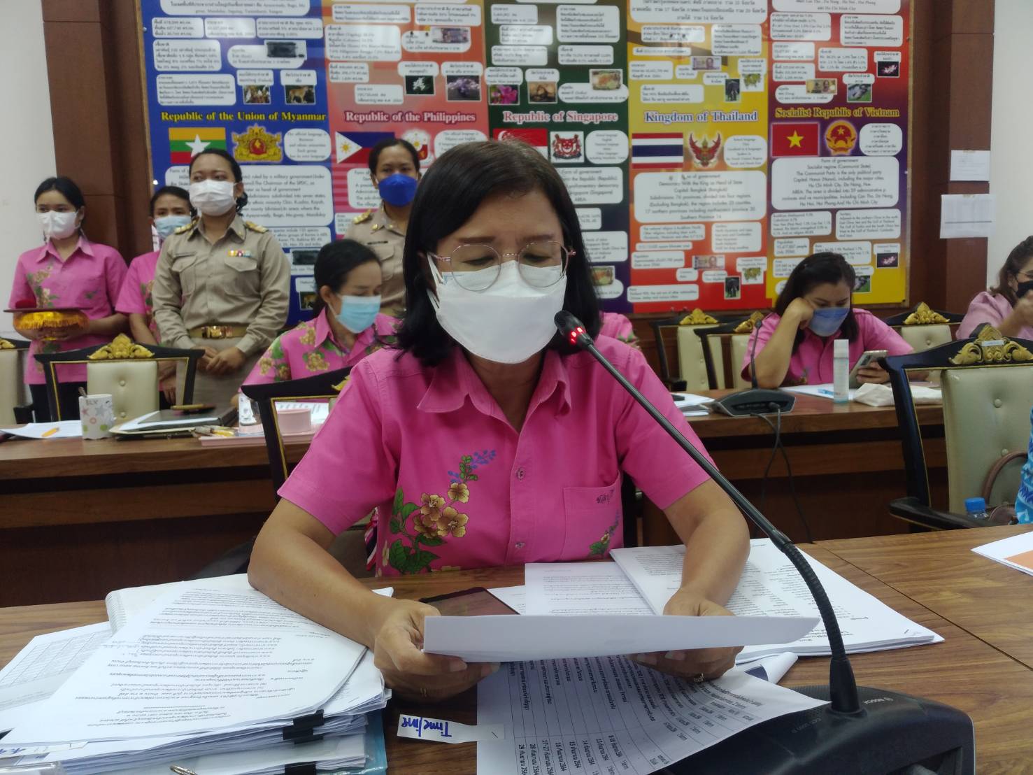 ประชุมผู้อำนวยการกลุ่มงาน และพัฒนาการอำเภอ ในสังกัดสำนักงานพัฒนาชุมชนจังหวัดชลบุรี ครั้งที่ 7/2564