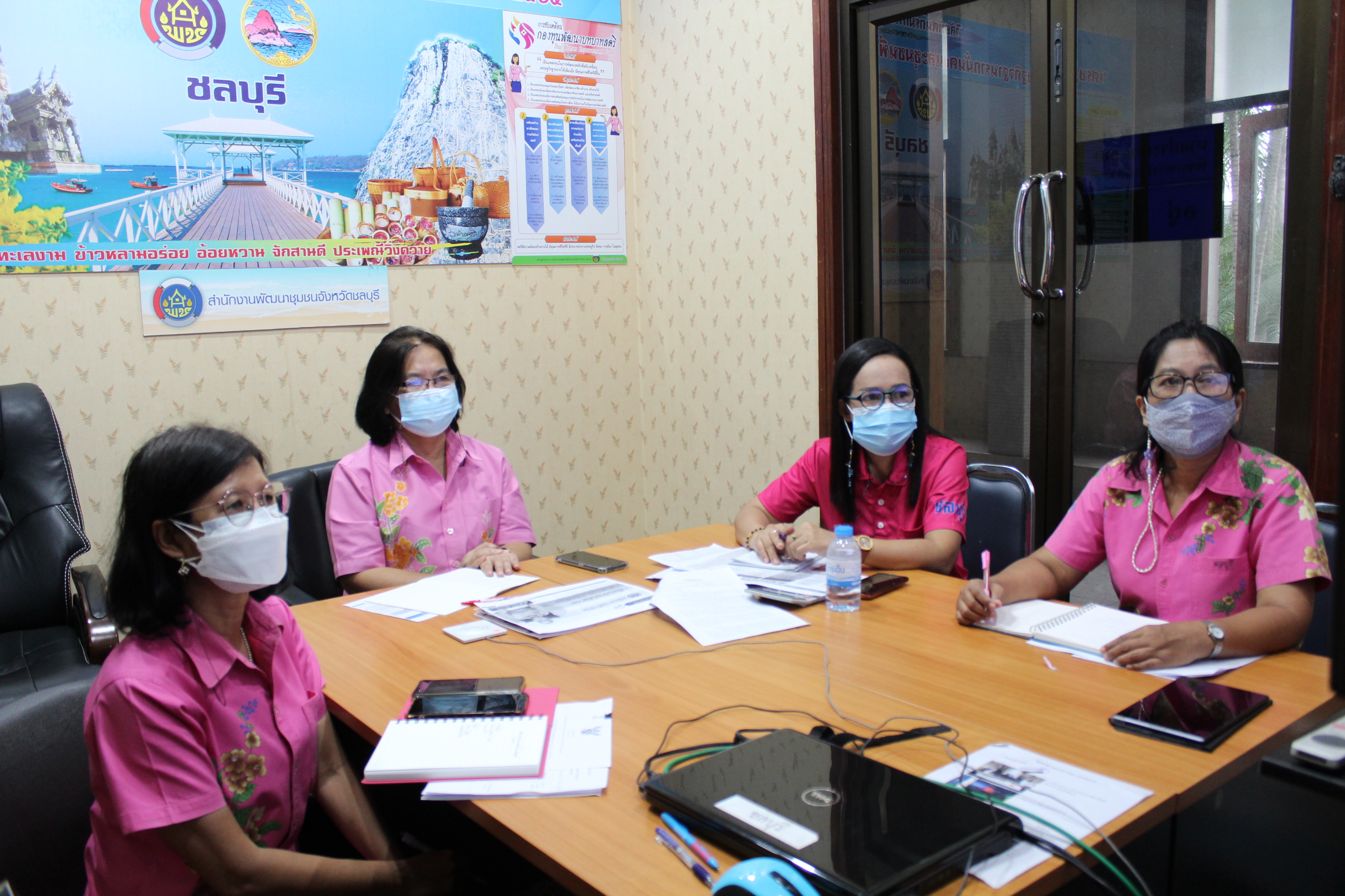 อพช.มอบนโยบายการขับเคลื่อนงานพัฒนาชุมชน ประจำปีงบประมาณ พ.ศ. 2565