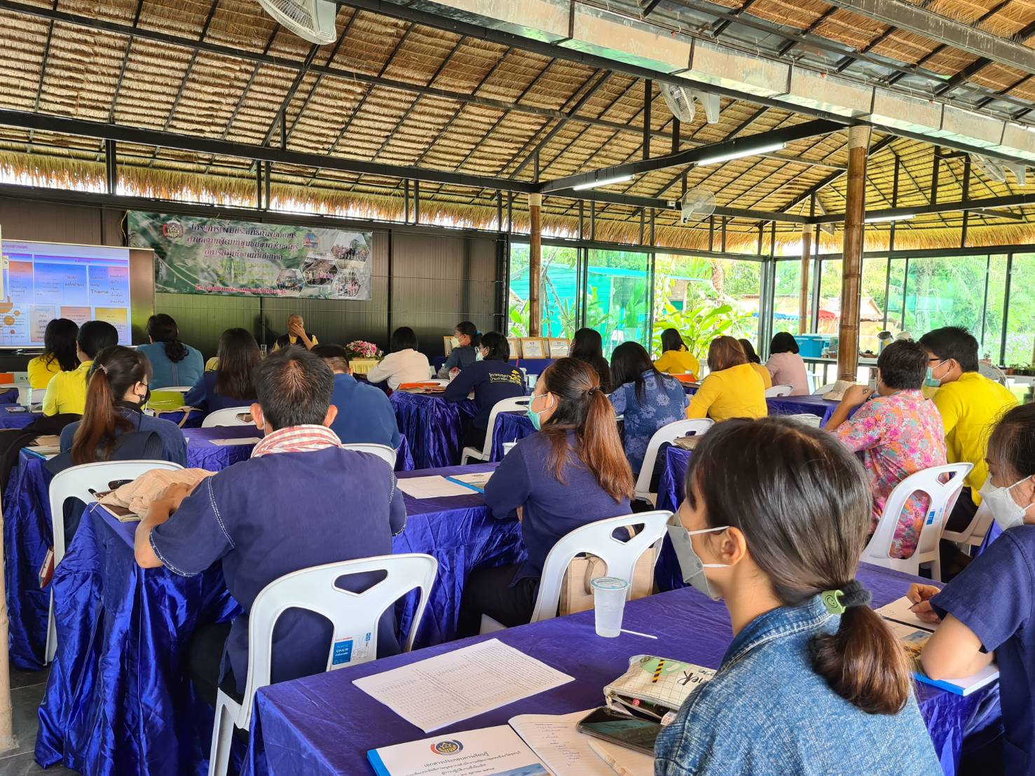 พช.ชลบุรี จัดโครงการ “เพิ่มประสิทธิภาพบุคลากรสำนักงานพัฒนาชุมชนจังหวัดชลบุรีสู่การปฏิบัติงานที่เป็นเลิศ” รุ่นที่ 1