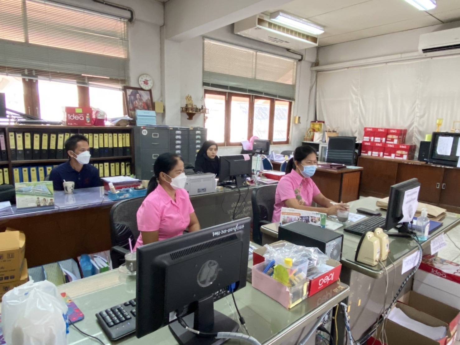 อพช.มอบนโยบายการขับเคลื่อนงานพัฒนาชุมชน ประจำปีงบประมาณ พ.ศ. 2565