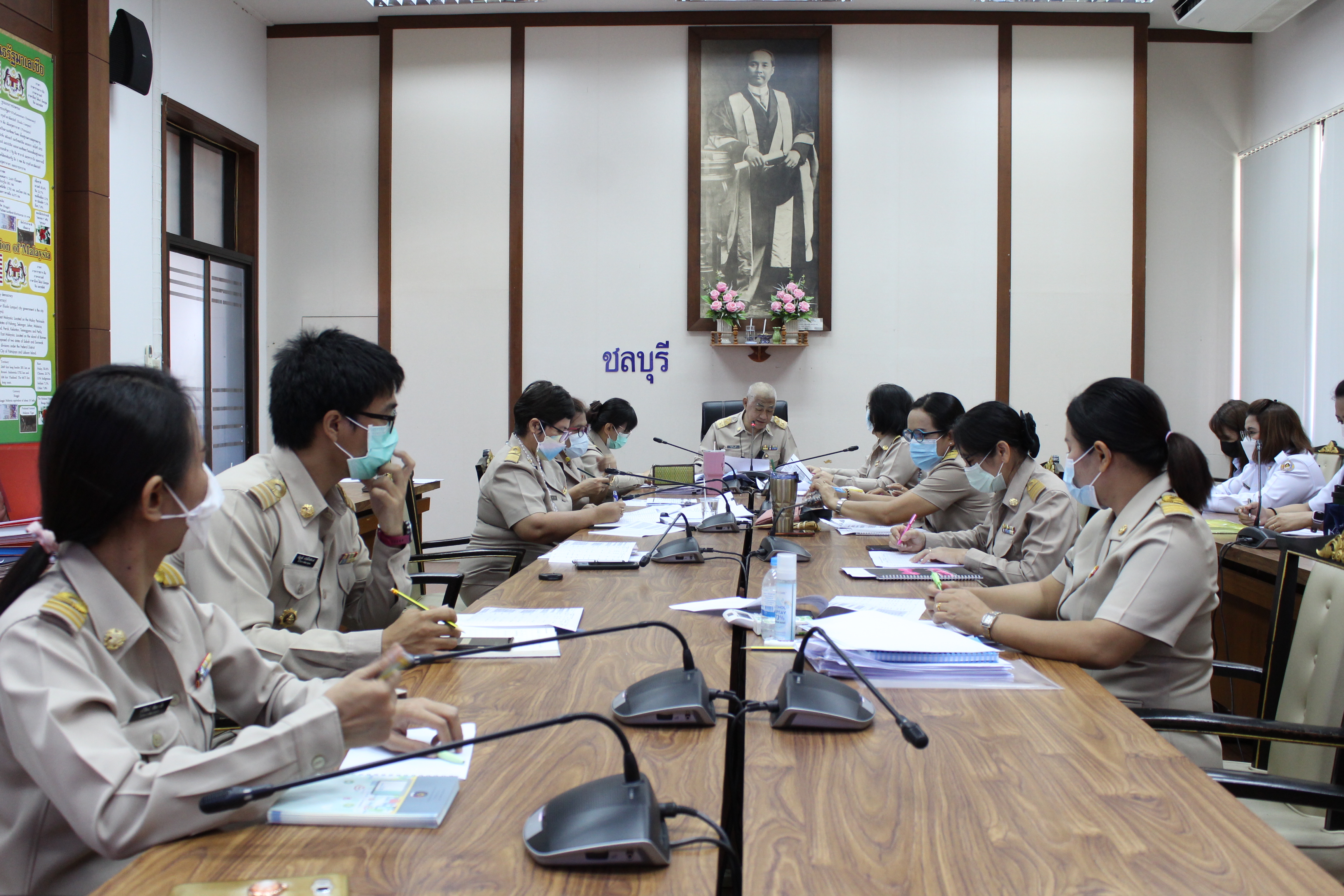สพจ.ชลบุรี ประชุมสร้างความเข้าใจในการดำเนินโครงการ/กิจกรรมตามแผนการปฏิบัติราชการและแผนการใช้จ่ายงบประมาณ ประจำปีงบประมาณ พ.ศ. 2565