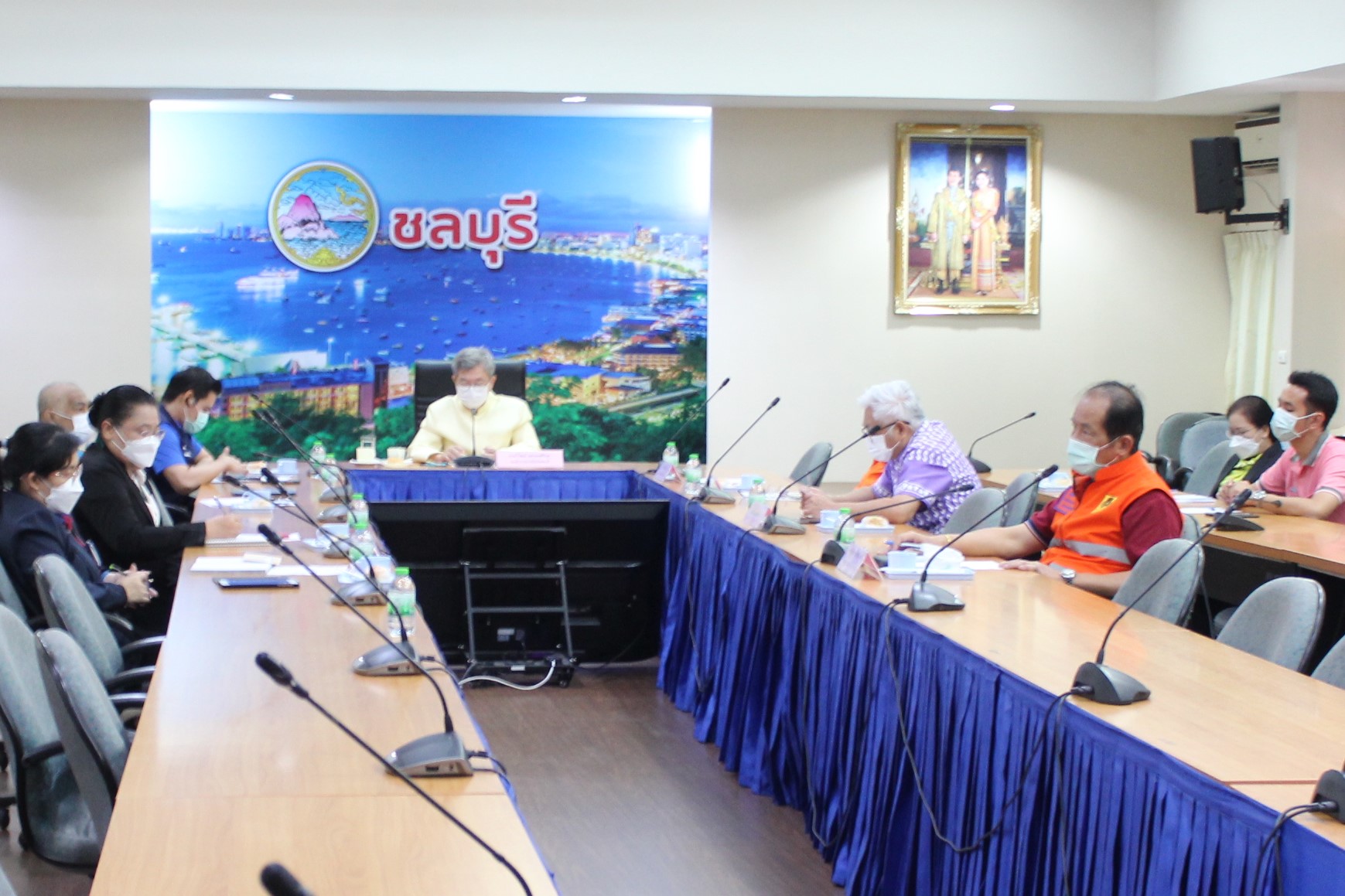 การประชุมเพื่อมอบนโยบายและชี้แจงข้อราชการสำคัญของกระทรวงมหาดไทย