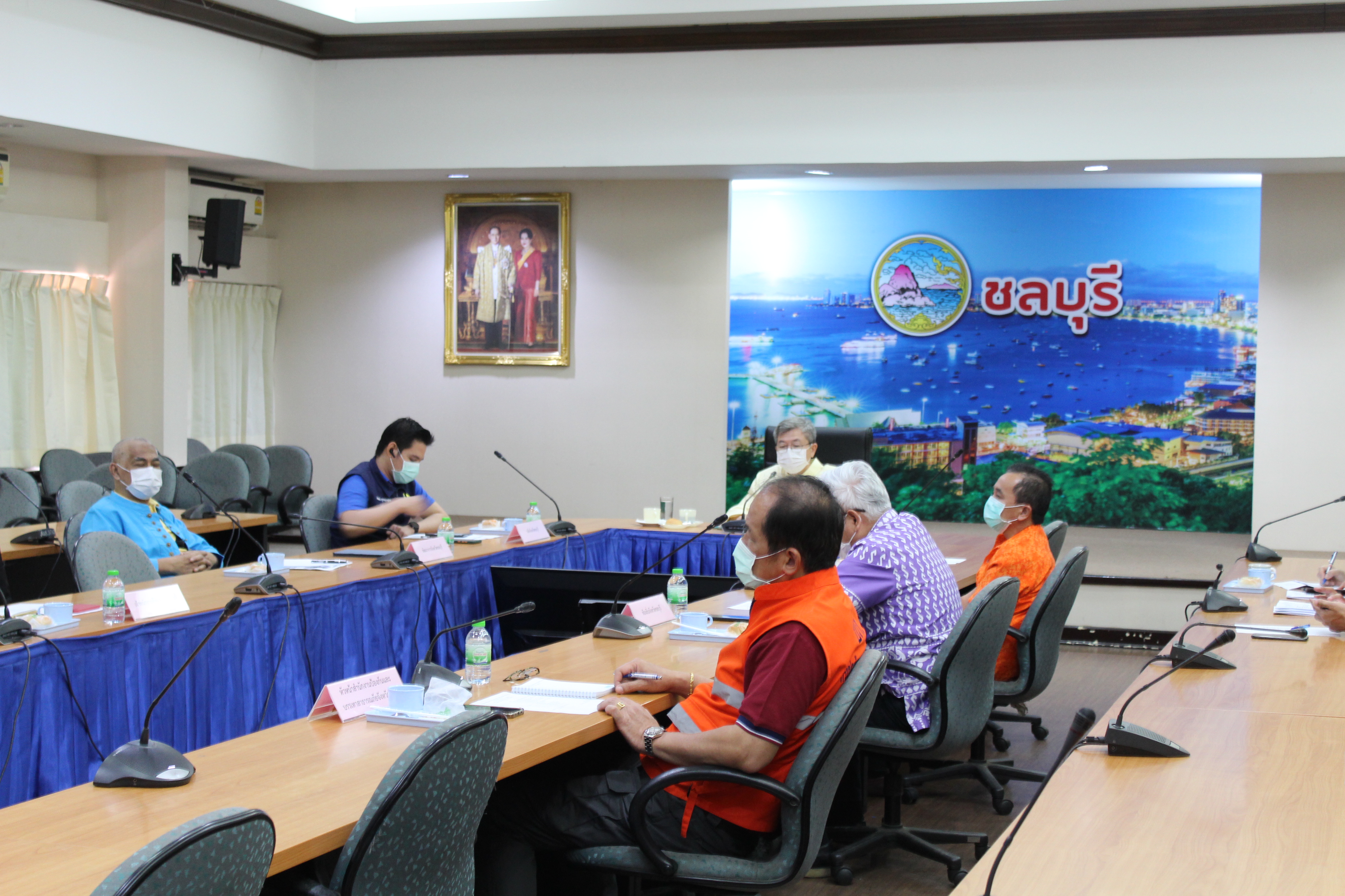 การประชุมเพื่อมอบนโยบายและชี้แจงข้อราชการสำคัญของกระทรวงมหาดไทย