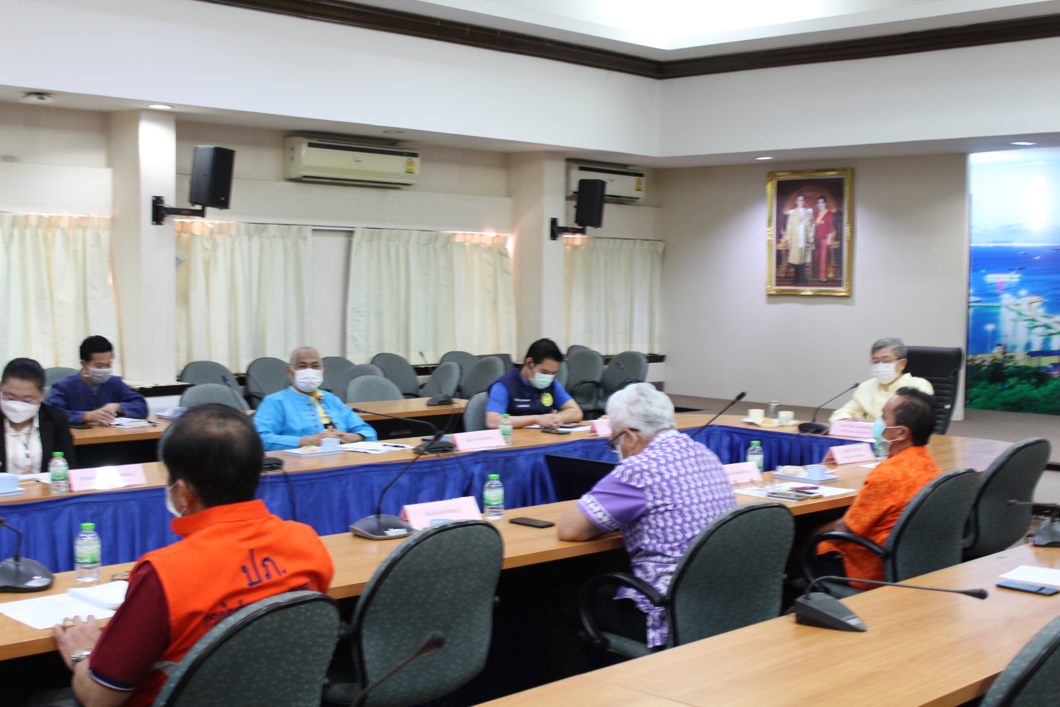การประชุมเพื่อมอบนโยบายและชี้แจงข้อราชการสำคัญของกระทรวงมหาดไทย