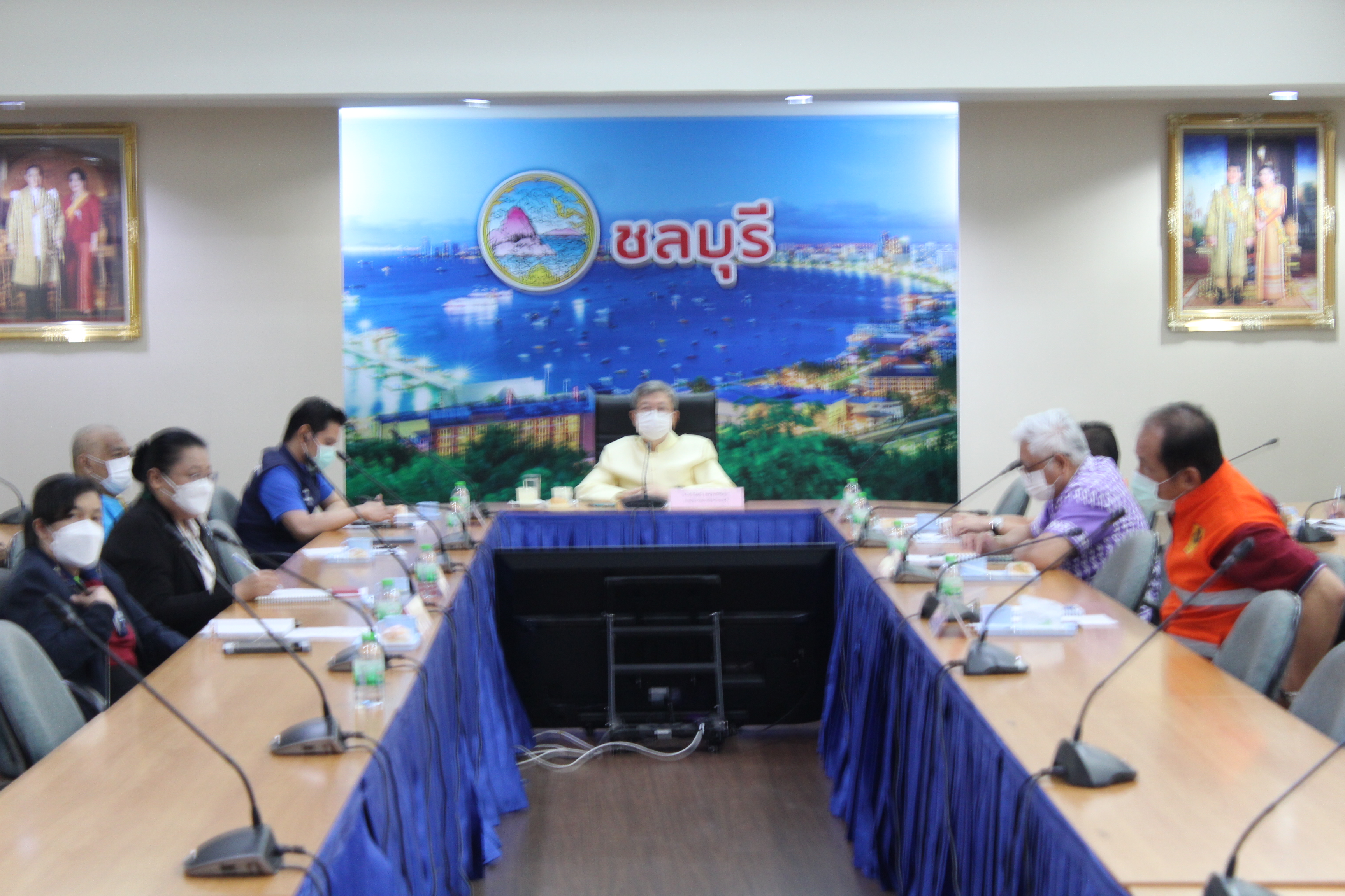 การประชุมเพื่อมอบนโยบายและชี้แจงข้อราชการสำคัญของกระทรวงมหาดไทย