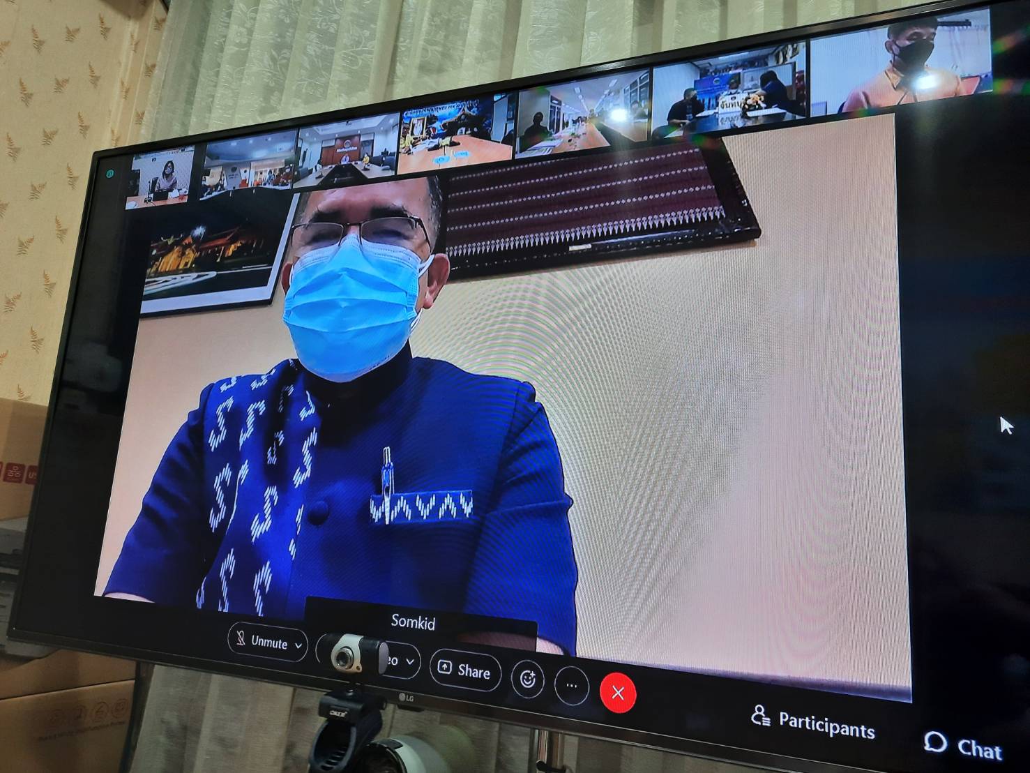 พช.ชลบุรี ร่วมประชุมเตรียมความพร้อมการขับเคลื่อนงานตามภารกิจของศูนย์สารสนเทศเพื่อการพัฒนาชุมชน ประจำปีงบประมาณ พ.ศ. 2565