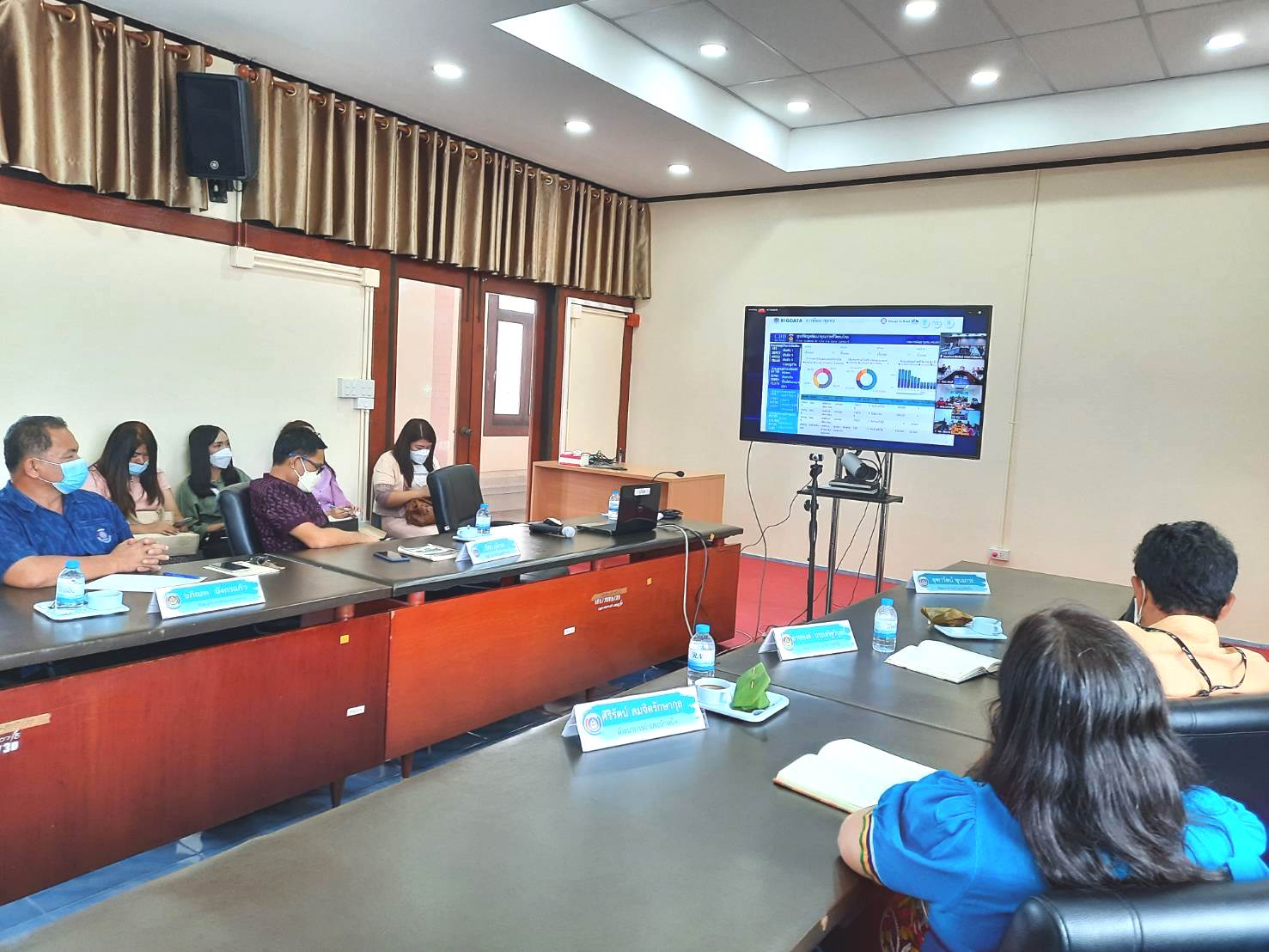 พช.ชลบุรี ร่วมประชุมรับมอบนโยบายการปฏิบัติราชการในการตรวจเยี่ยมส่วนราชการระดับกรมในสังกัดกระทรวงมหาดไทย ของปลัดกระทรวงมหาดไทย