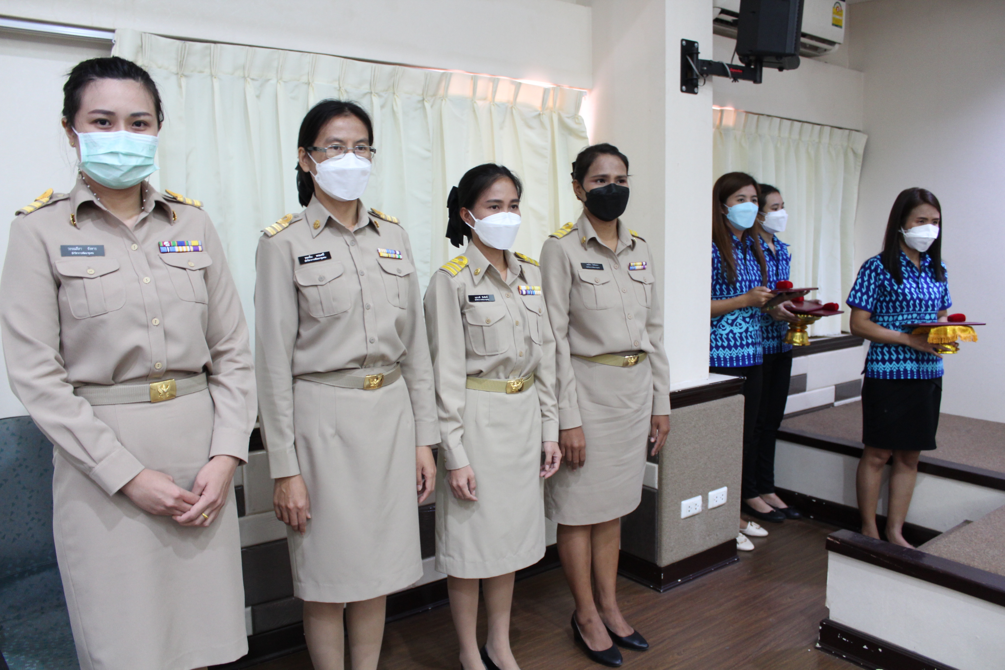 การประชุมผู้อำนวยการกลุ่มงานและพัฒนาการอำเภอในสังกัดสำนักงานพัฒนาชุมชนจังหวัดชลบุรี ครั้งที่ 1/2565