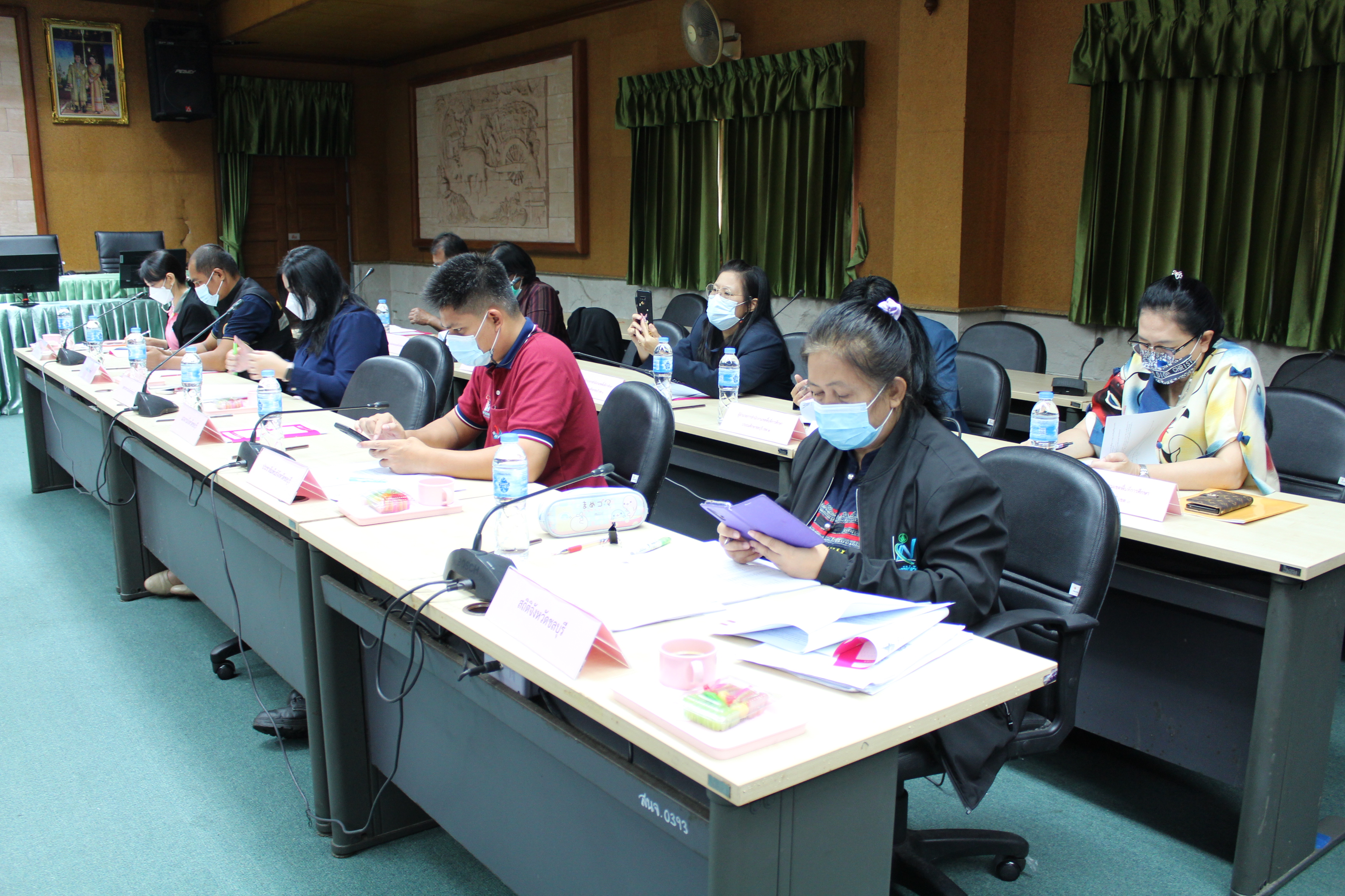 จังหวัดชลบุรี ประชุมรับรองผลการจัดเก็บข้อมูล จปฐ. และ กชช.2ค ปี 2564