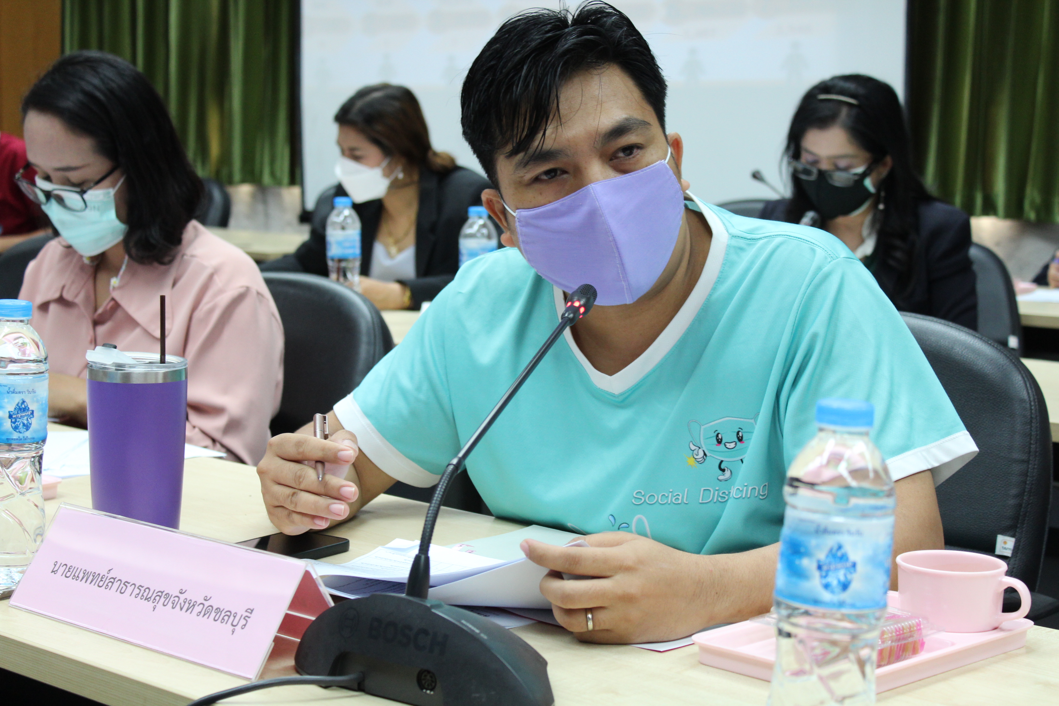 จังหวัดชลบุรี ประชุมรับรองผลการจัดเก็บข้อมูล จปฐ. และ กชช.2ค ปี 2564