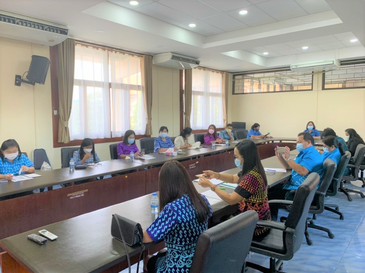 การประชุมขับเคลื่อนงานเศรษฐกิจฐานรากด้วยกองทุนชุมชน ประจำปีงบประมาณ พ.ศ. 2565