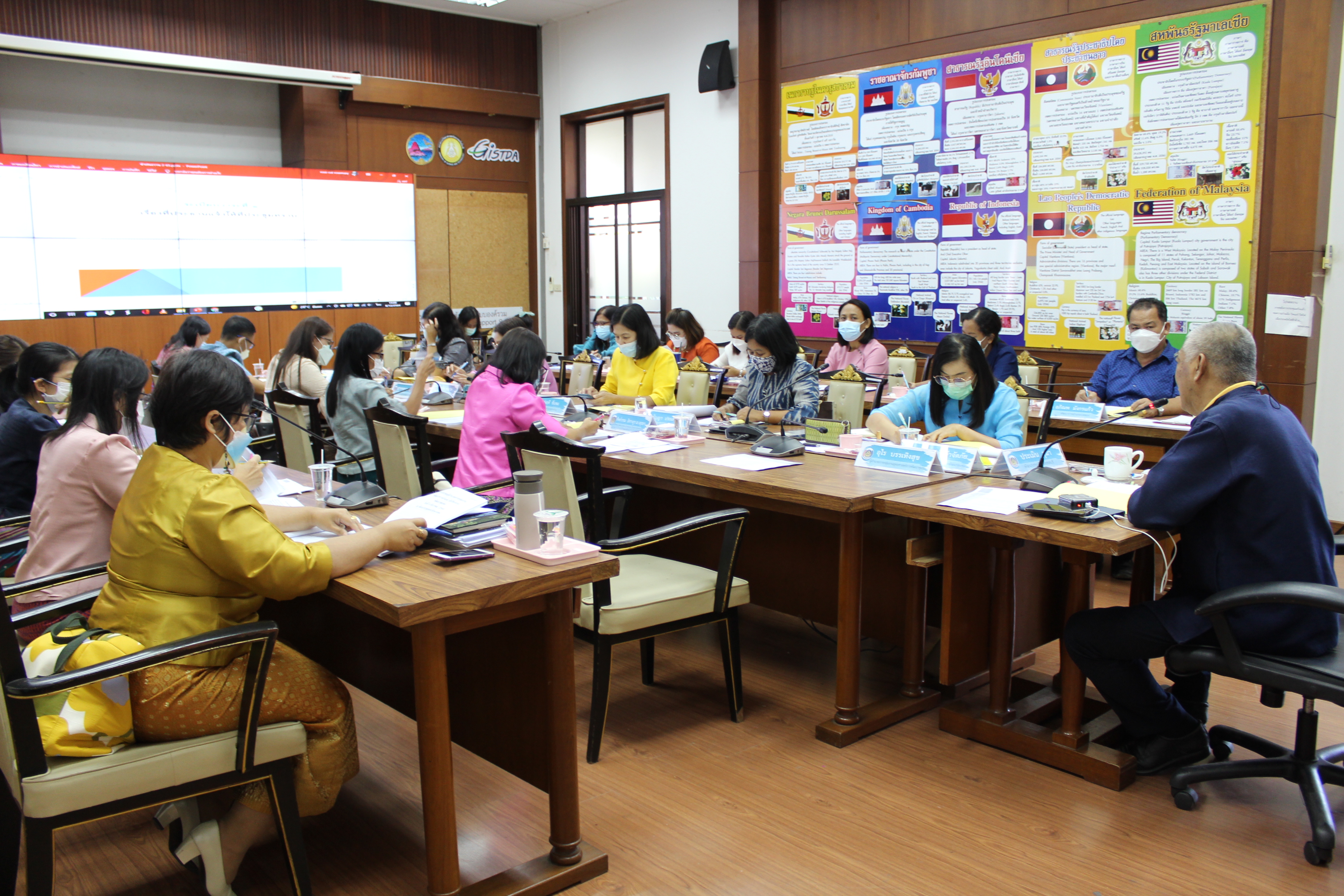 การประชุมผู้อำนวยการกลุ่มงานและพัฒนาการอำเภอในสังกัดสำนักงานพัฒนาชุมชนจังหวัดชลบุรี ครั้งที่ 2/2565