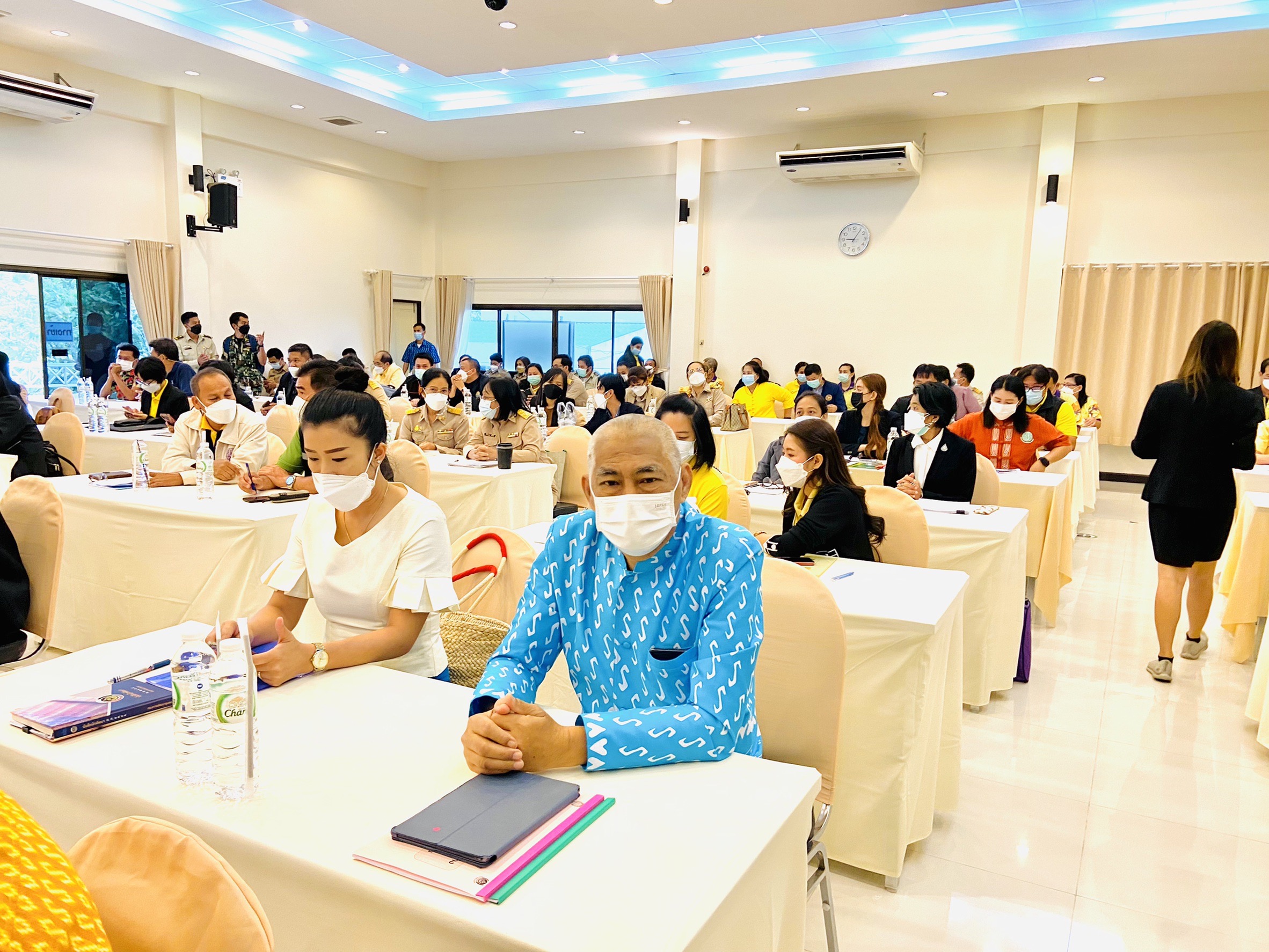 การประชุมนำเสนอแผนปฏิบัติการของจังหวัด ปี 2565 ภายใต้โครงการพัชรสุธาคชานุรักษ์ และร่วมจัดทำ (ร่าง) แผนปฏิบัติการโครงการพัชรสุธาคชานุรักษ์ พ.ศ. 2566-2570