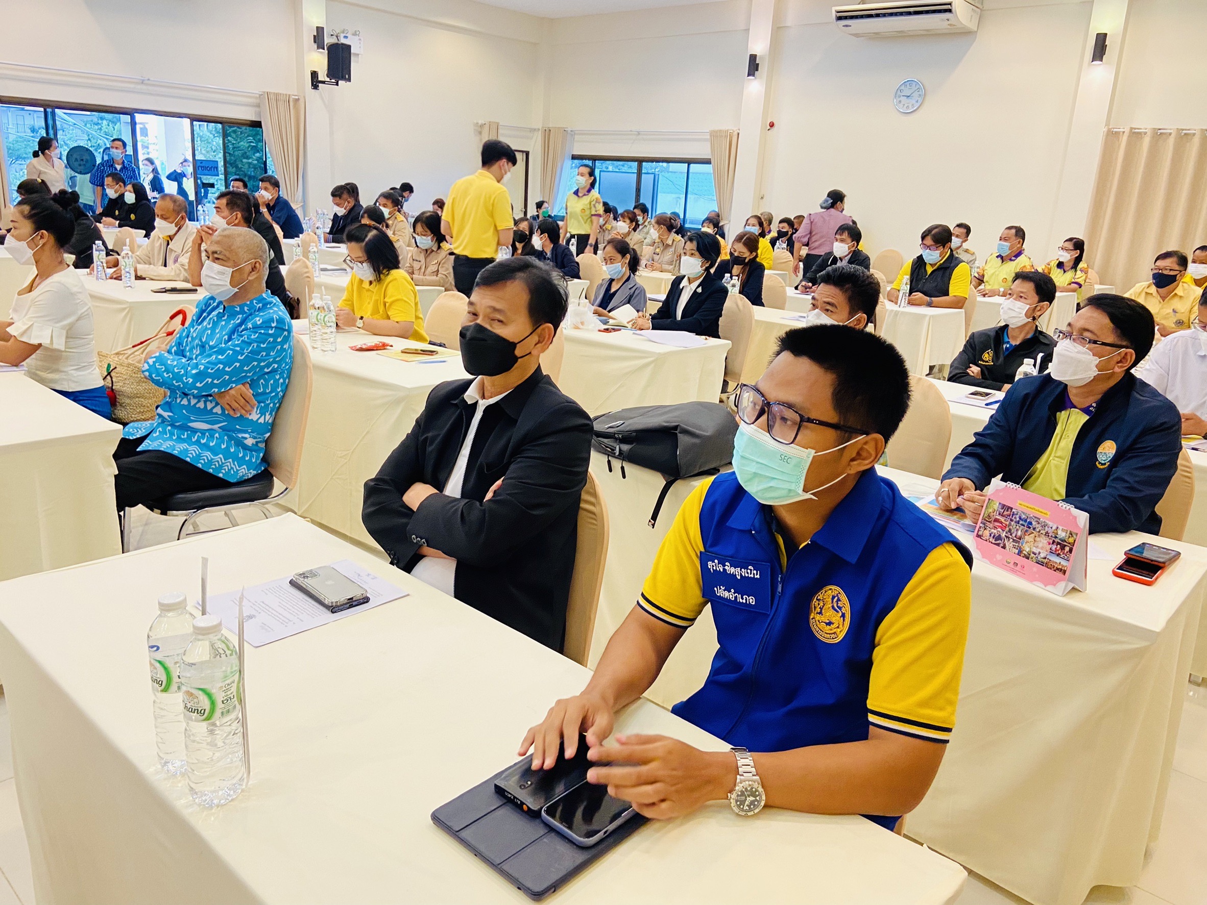 การประชุมนำเสนอแผนปฏิบัติการของจังหวัด ปี 2565 ภายใต้โครงการพัชรสุธาคชานุรักษ์ และร่วมจัดทำ (ร่าง) แผนปฏิบัติการโครงการพัชรสุธาคชานุรักษ์ พ.ศ. 2566-2570