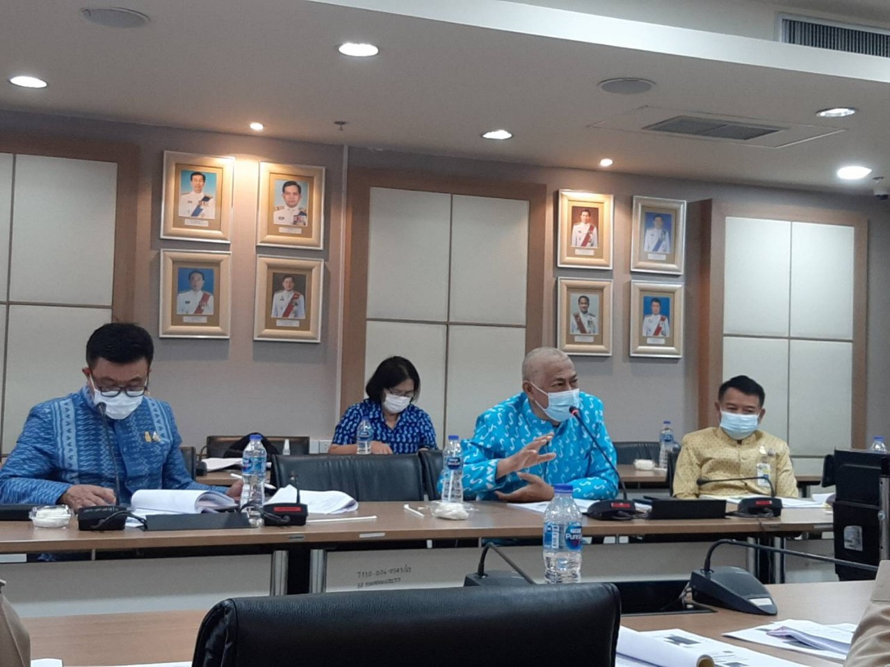 การประชุมคณะกรรมการพัฒนาชุมชนขับเคลื่อนการแก้ไขปัญหาช้างป่าพื้นที่รอยต่อ 5 จังหวัดภาคตะวันออก ครั้งที่ 1/2564