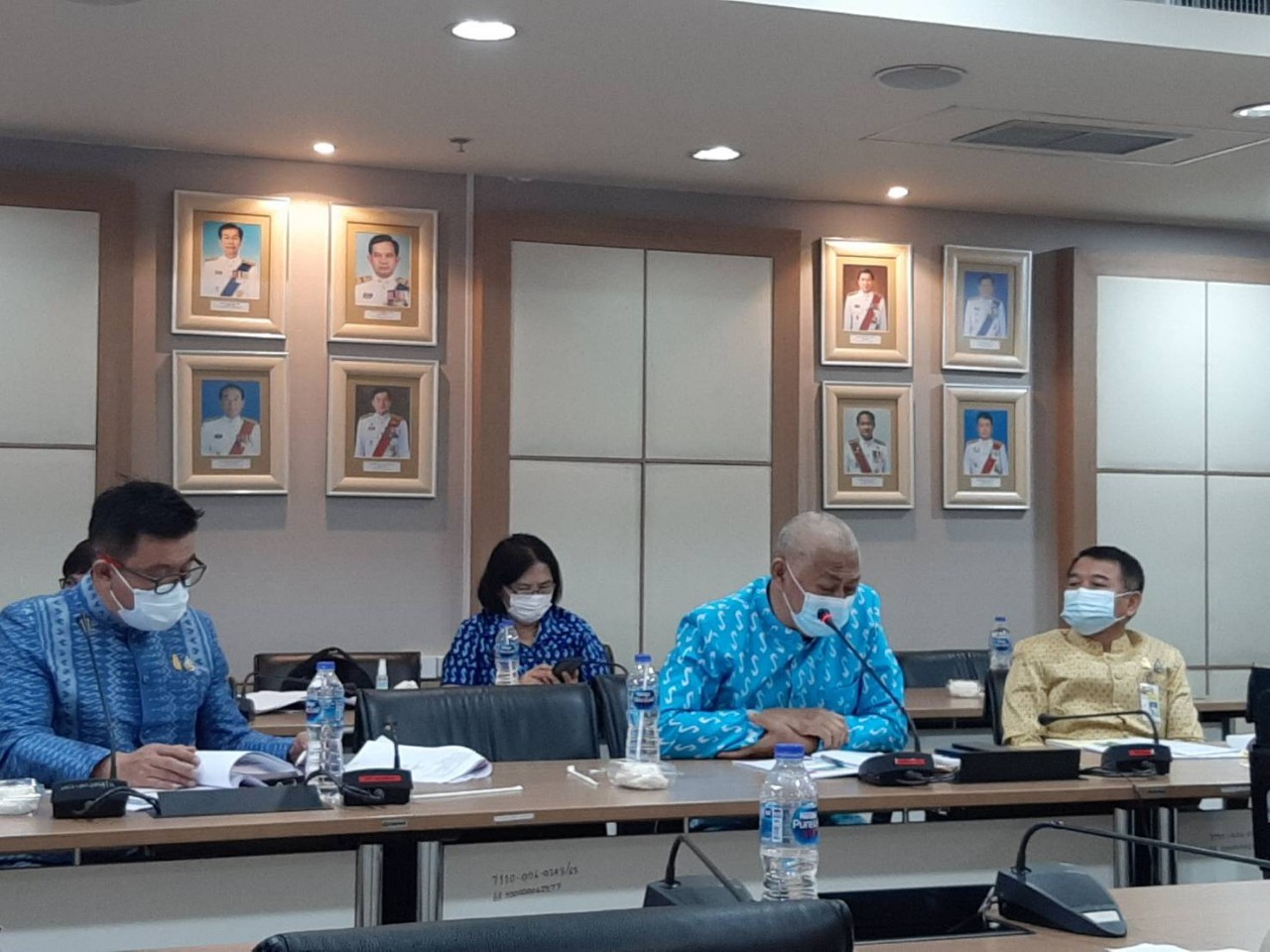 การประชุมคณะกรรมการพัฒนาชุมชนขับเคลื่อนการแก้ไขปัญหาช้างป่าพื้นที่รอยต่อ 5 จังหวัดภาคตะวันออก ครั้งที่ 1/2564